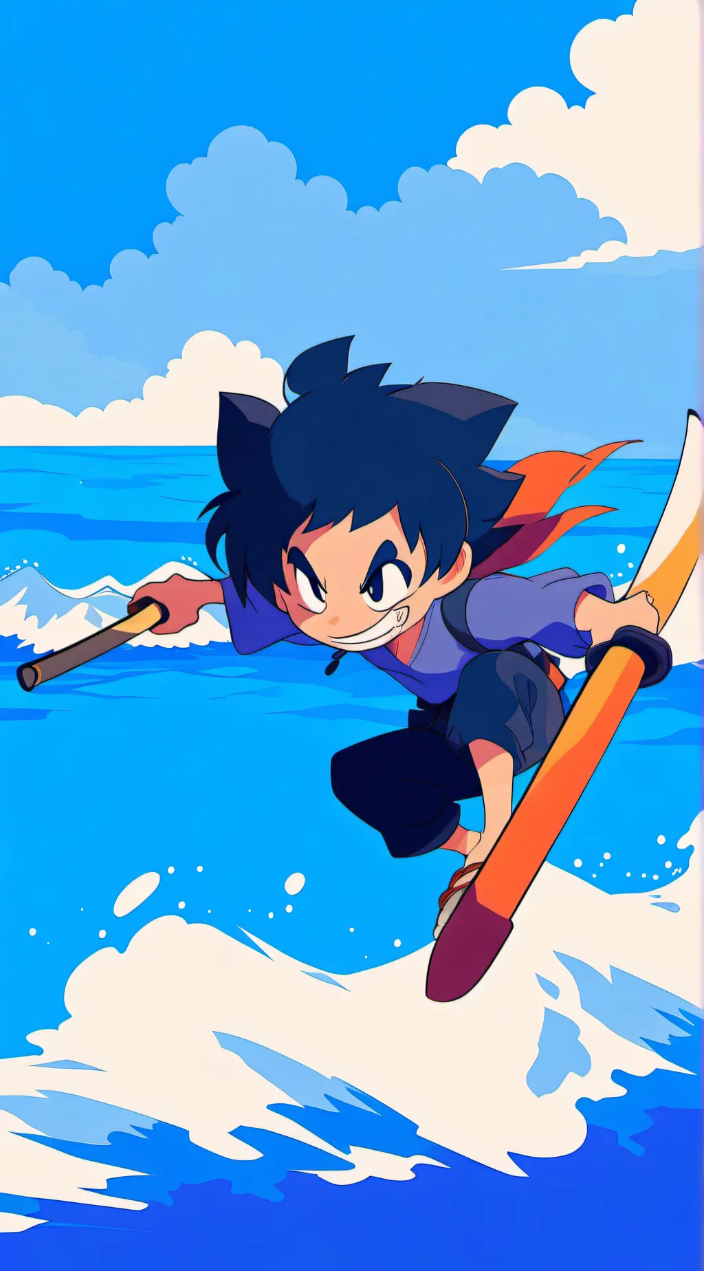 ai character: Tails story background