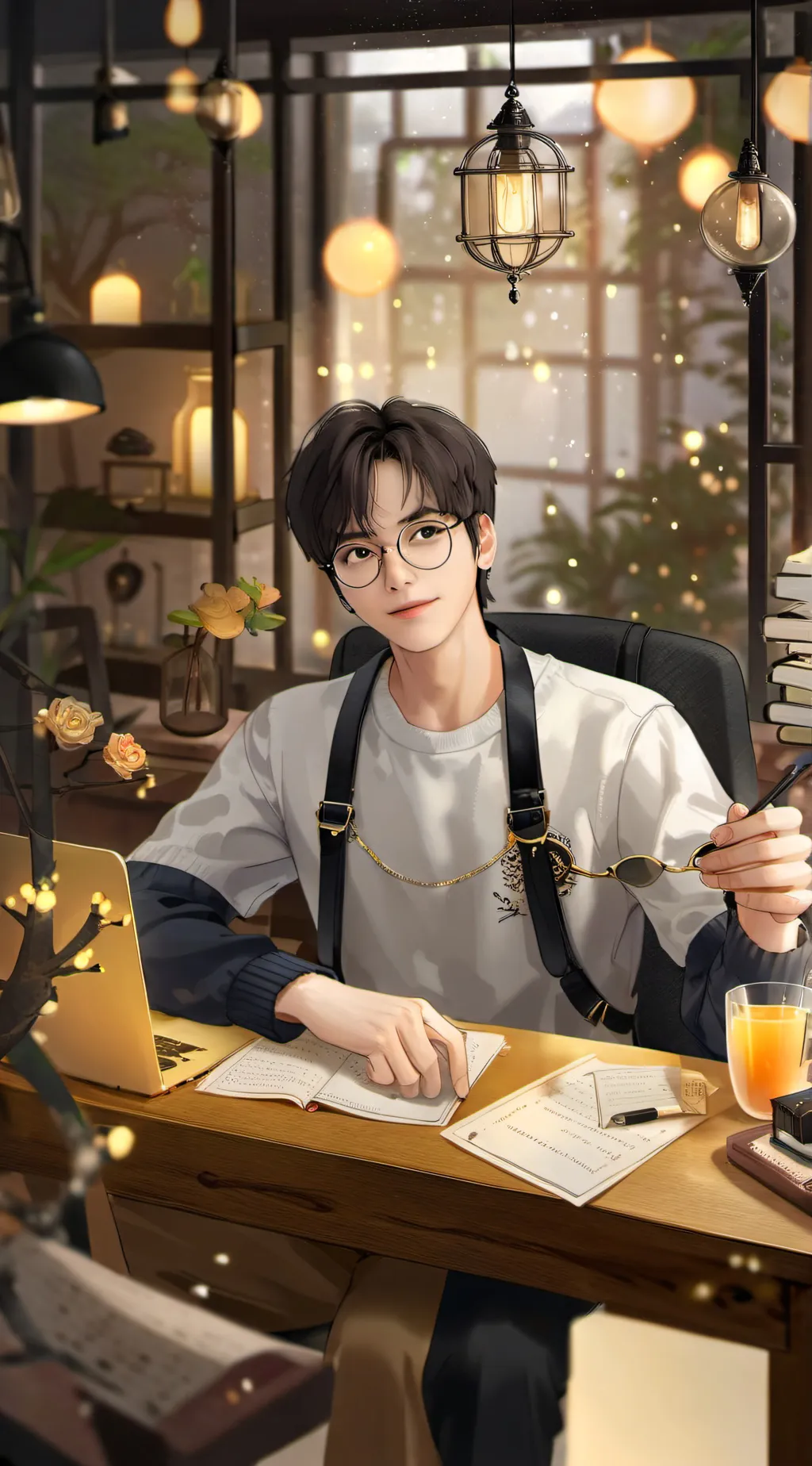 ai character: Logan background