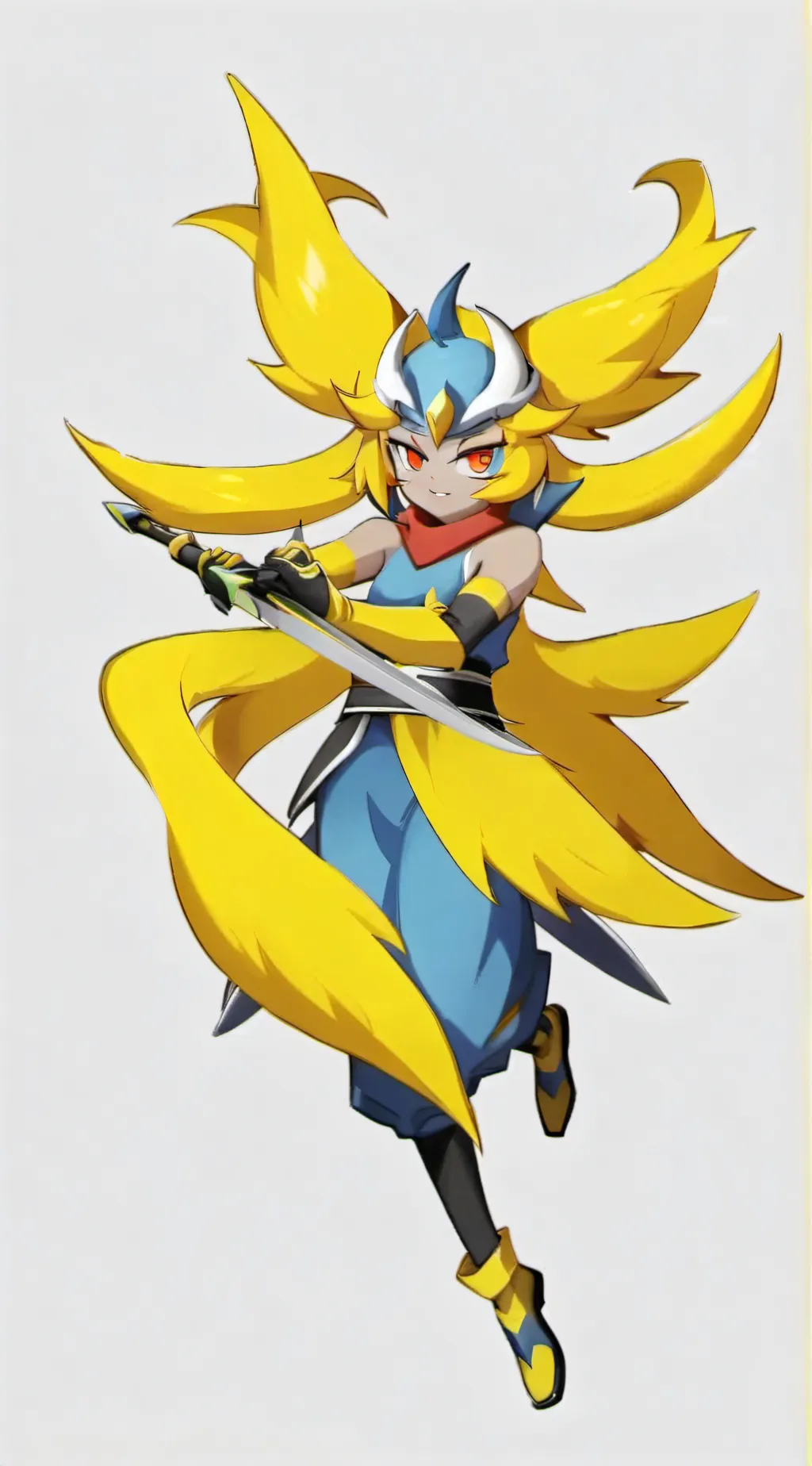ai character: zeraora(3) background