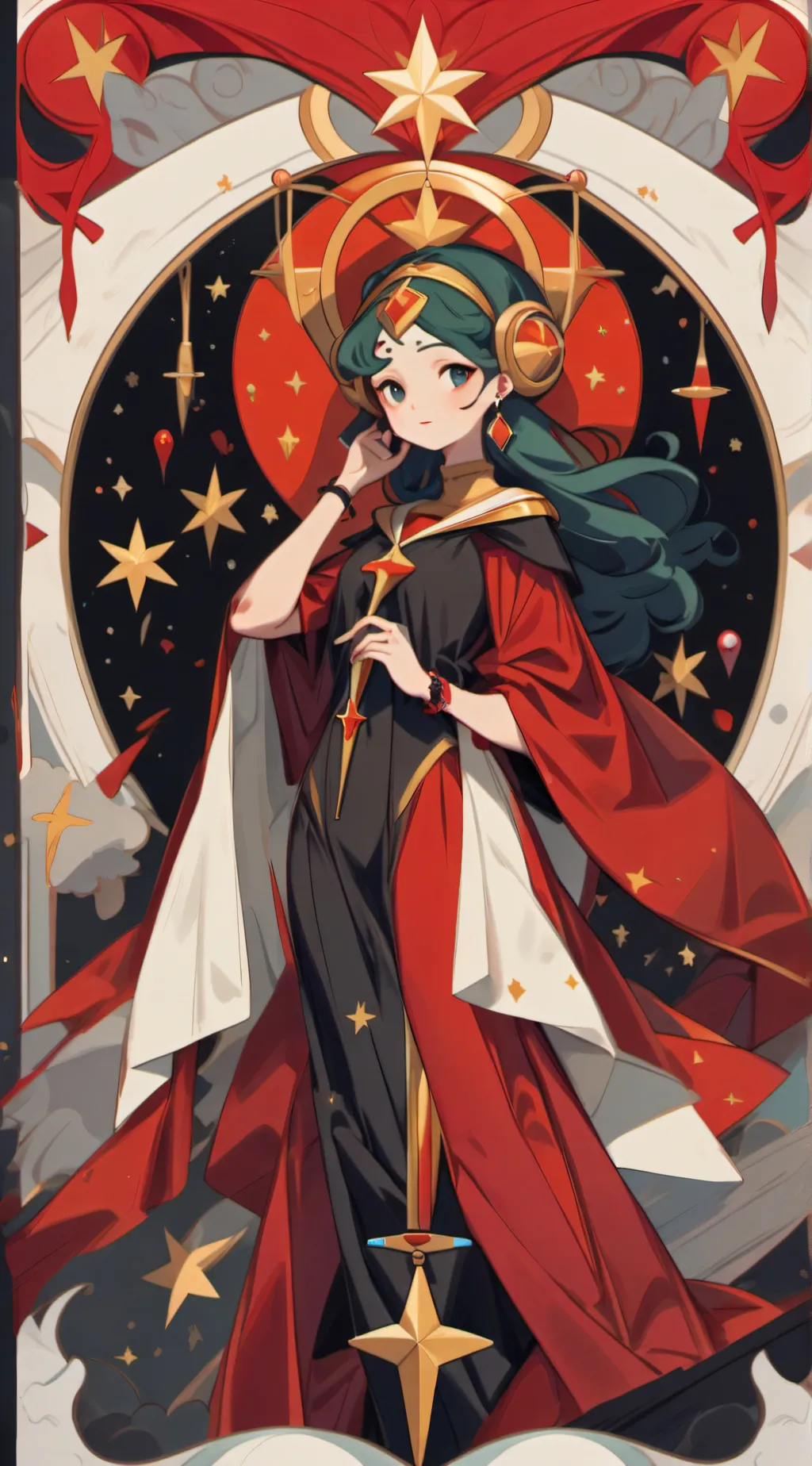 ai character: Venus  background