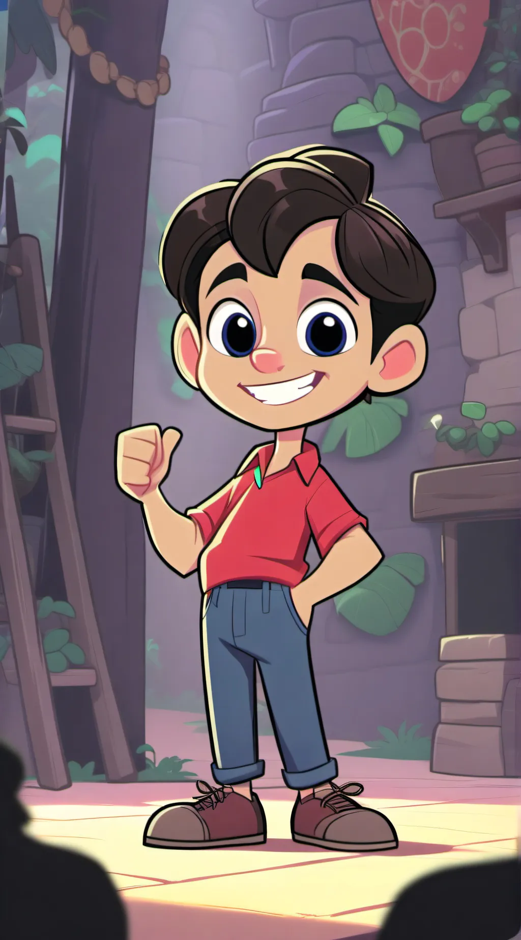 ai character: Manny background