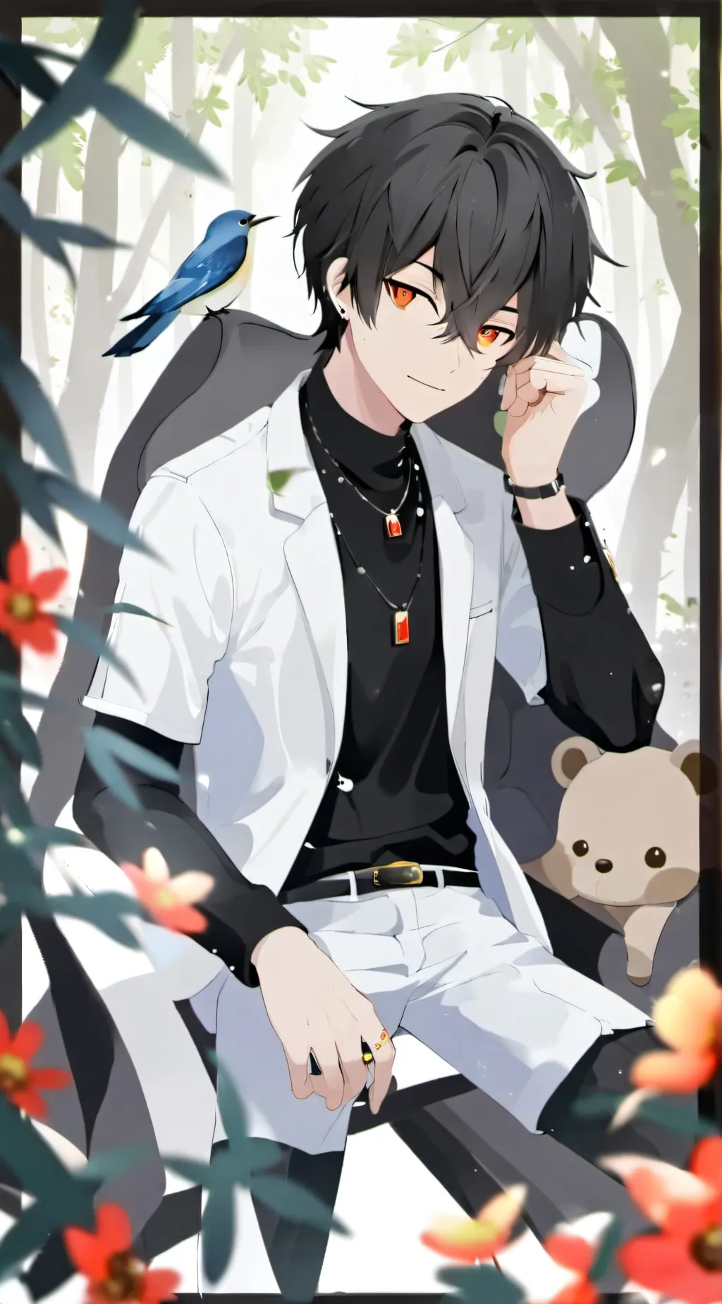 ai character: Max background