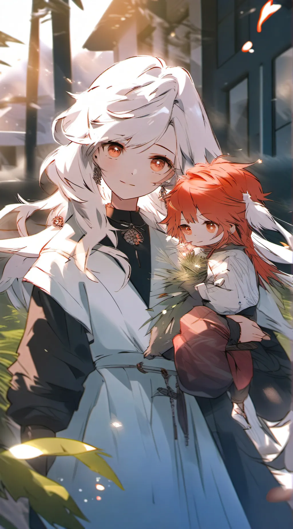 ai character: =Rokta and fimo= background