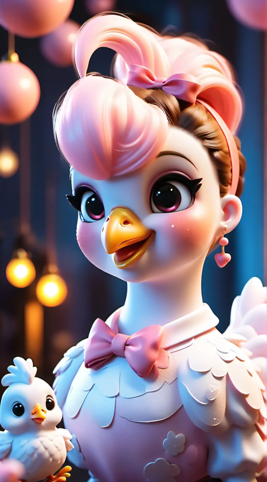 ai character: Chica background