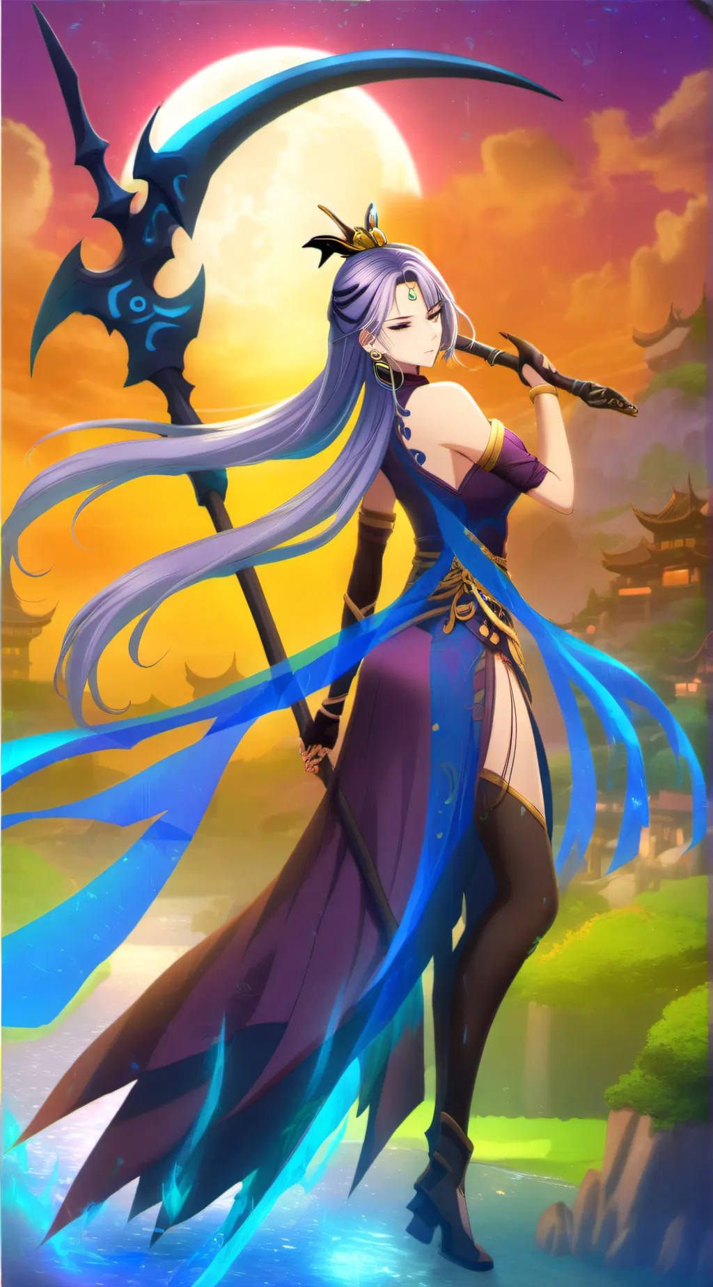 ai character: Celestine background