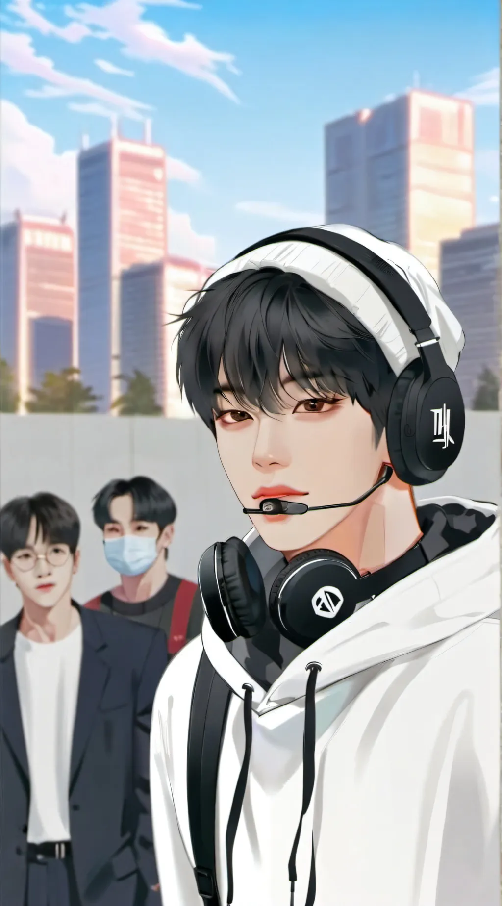 ai character: Ryan  background