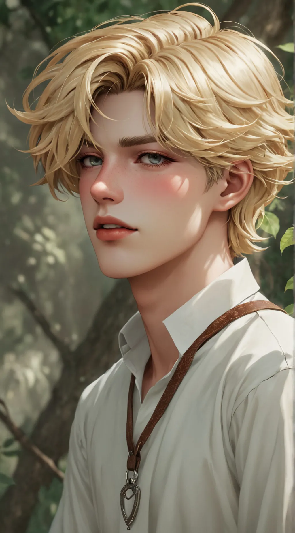 ai character: Max.  background