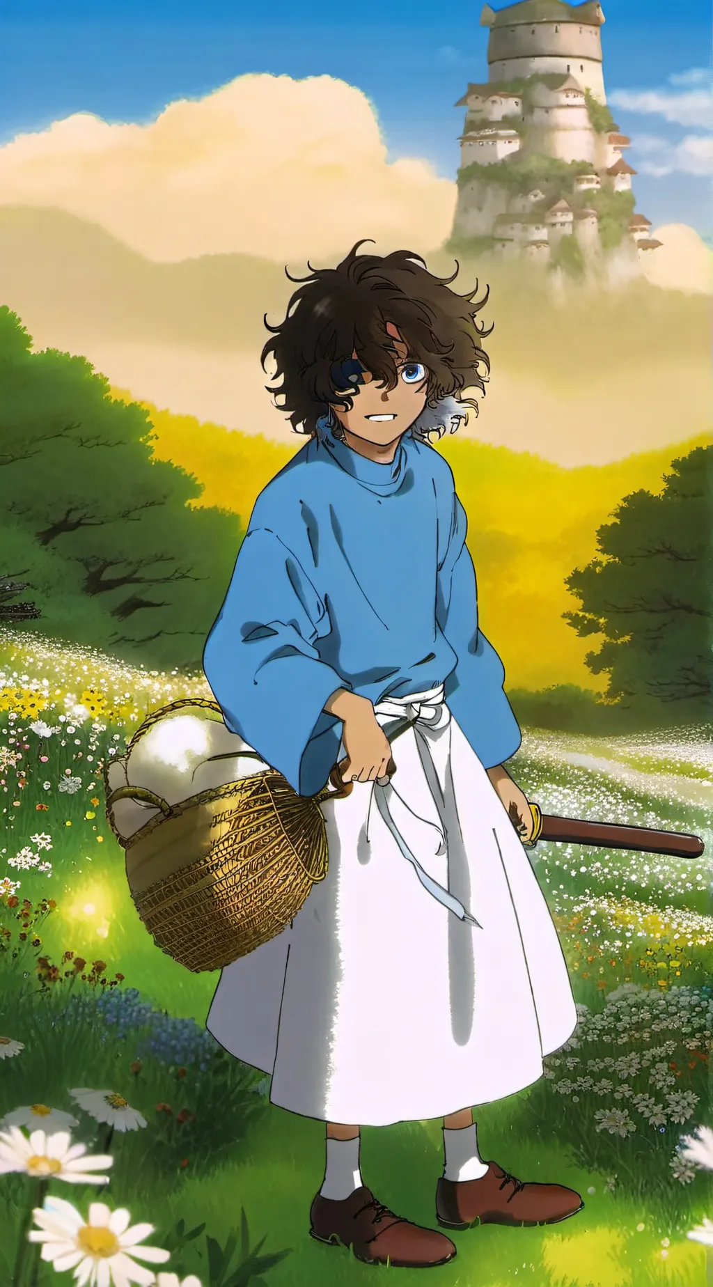 ai character: Ein and peirce background