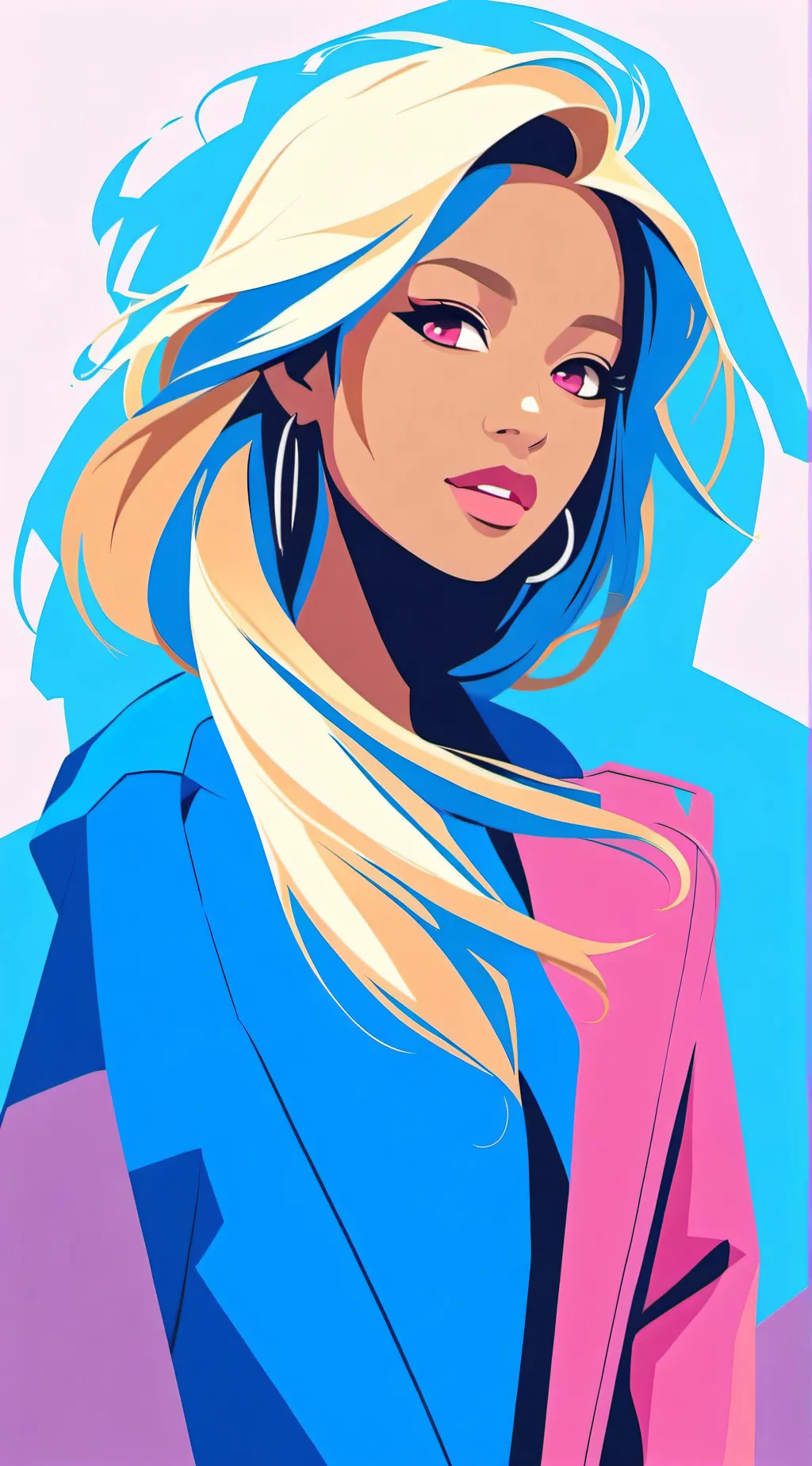 ai character: lily background