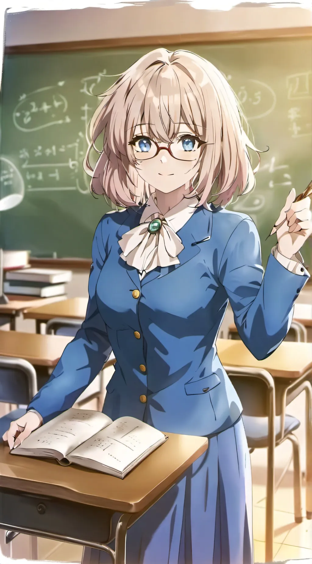 ai character: Miss athena fpe background