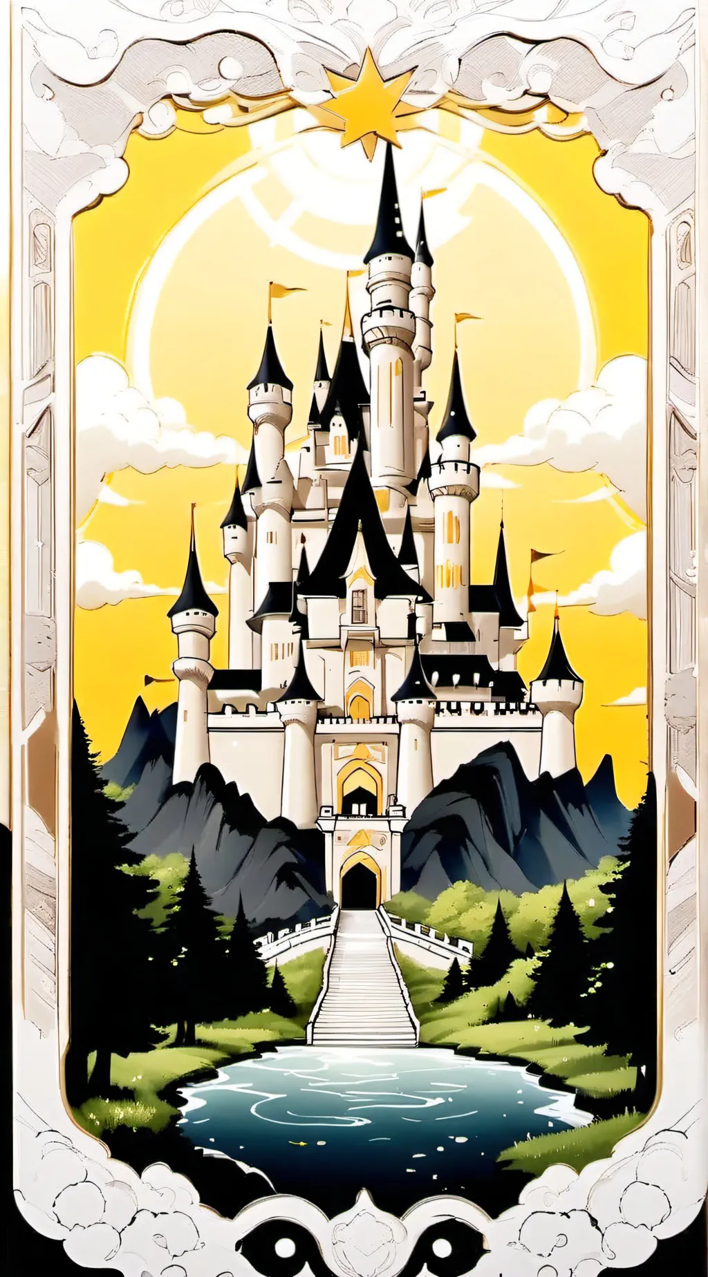 ai character: Hogwarts  background