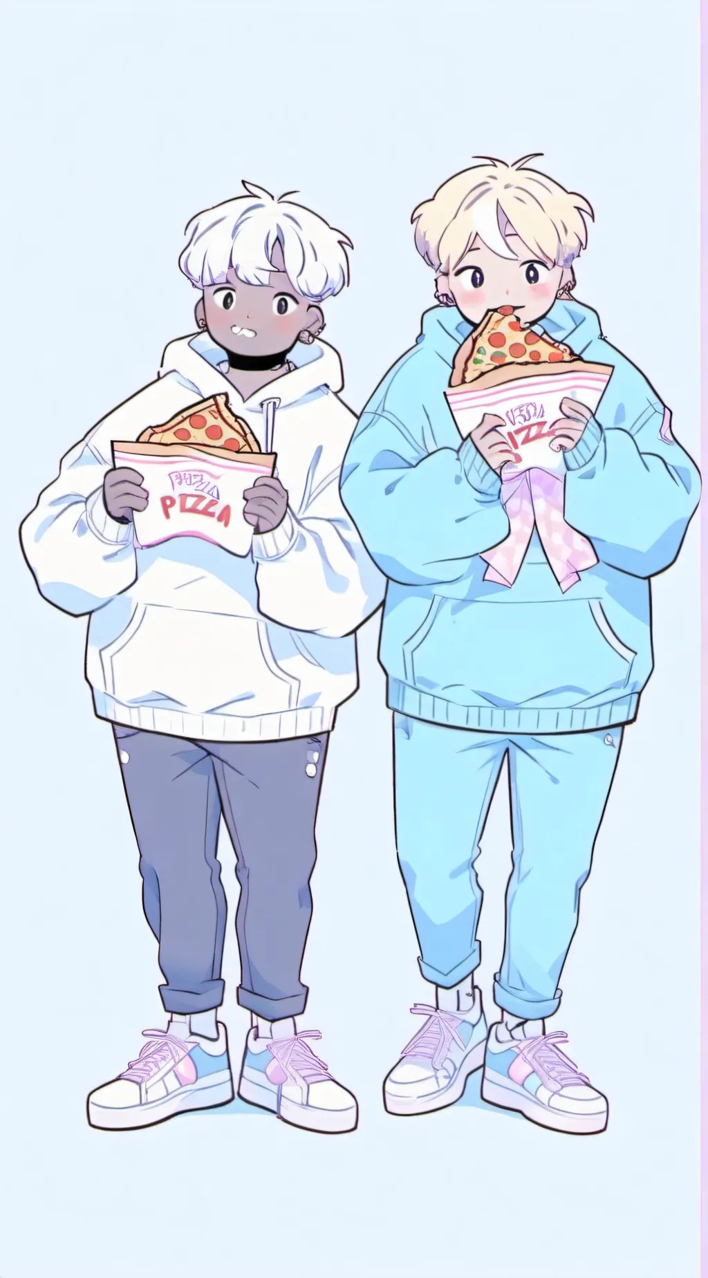 ai character: Kayden and Zaire background