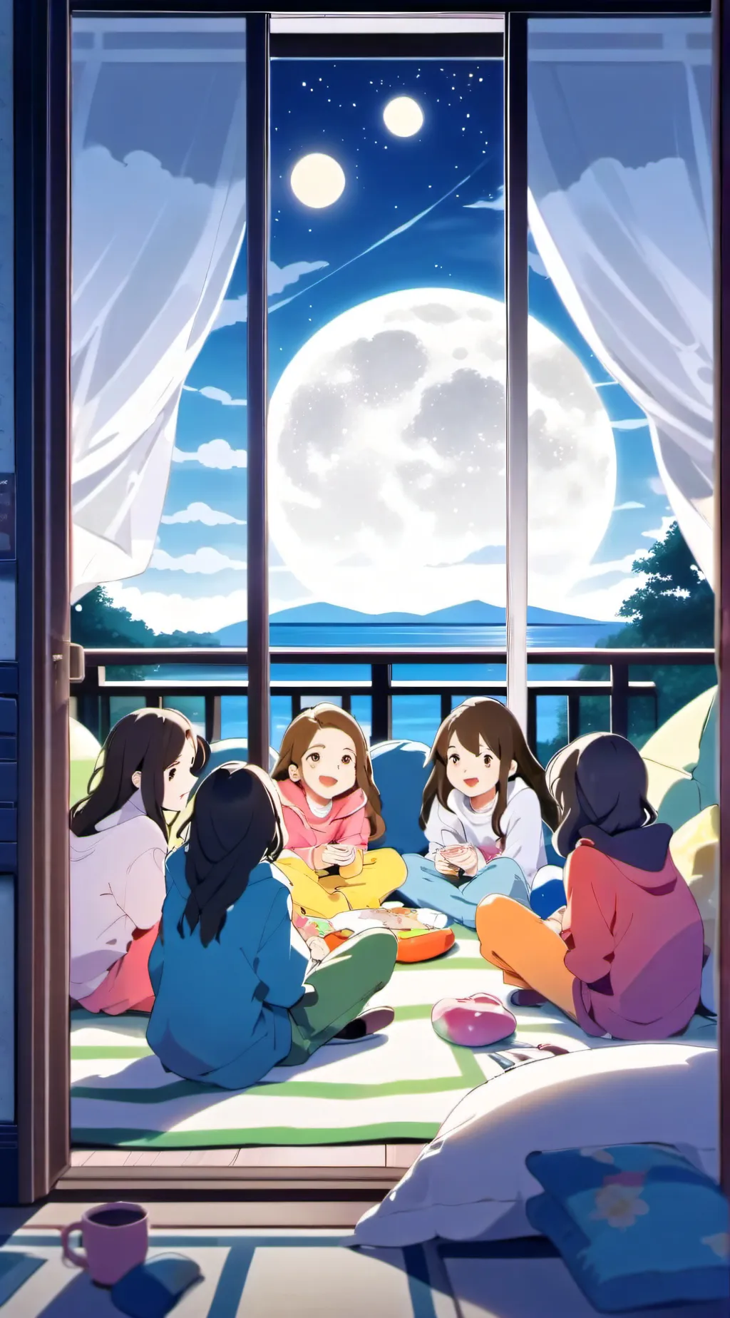 Talkie AI - Chat with girls sleep over!