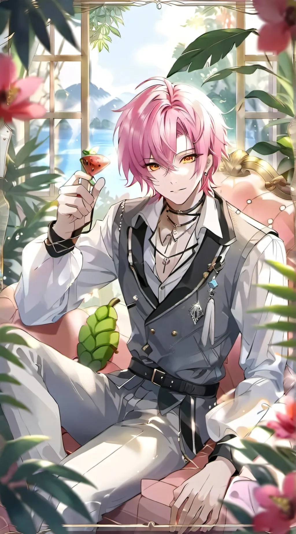 ai character: ~Omar~🏳️‍🌈💕 background