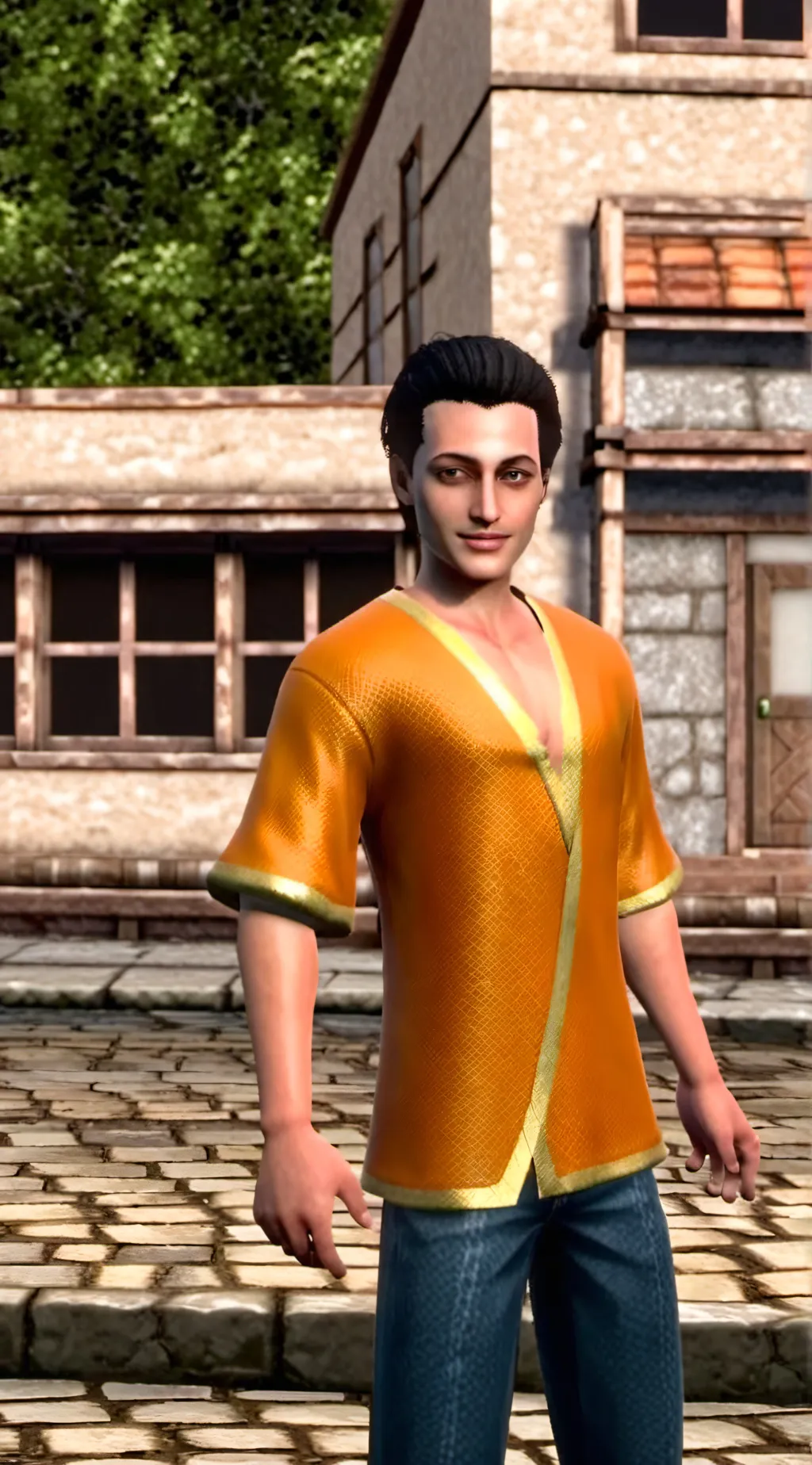 ai character: ik ur name background