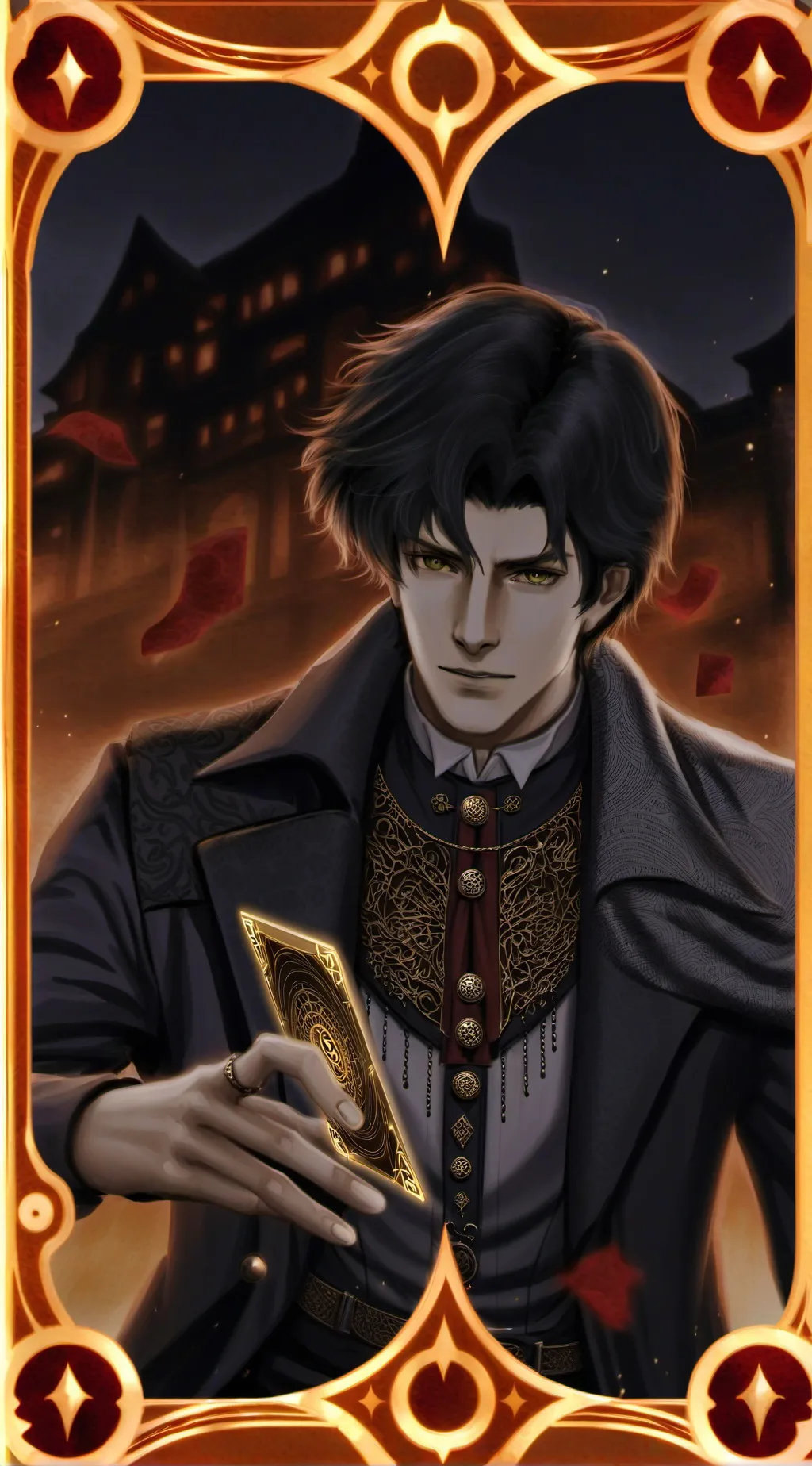 ai character: megumi background