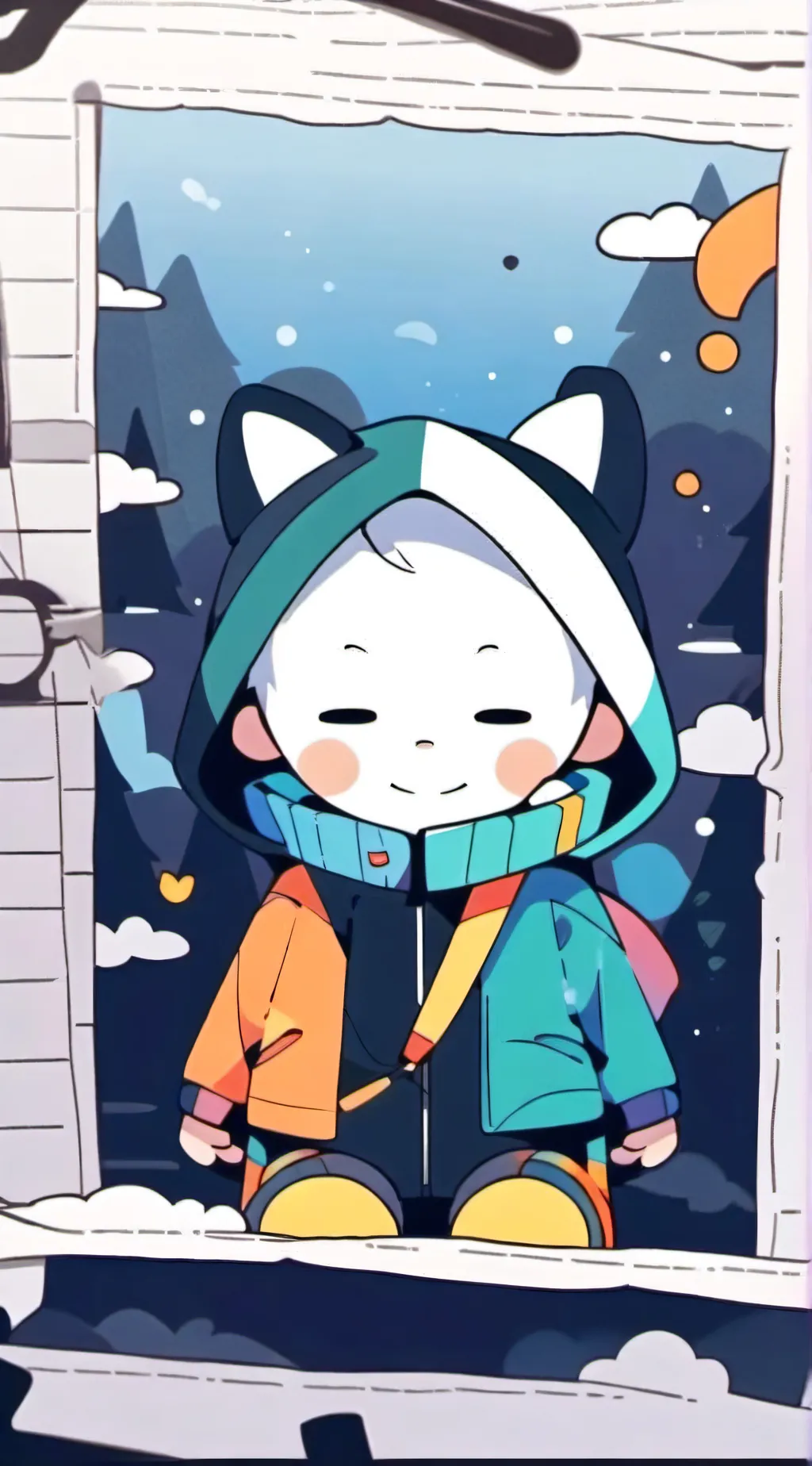 ai character: Hey Friend [Me] background