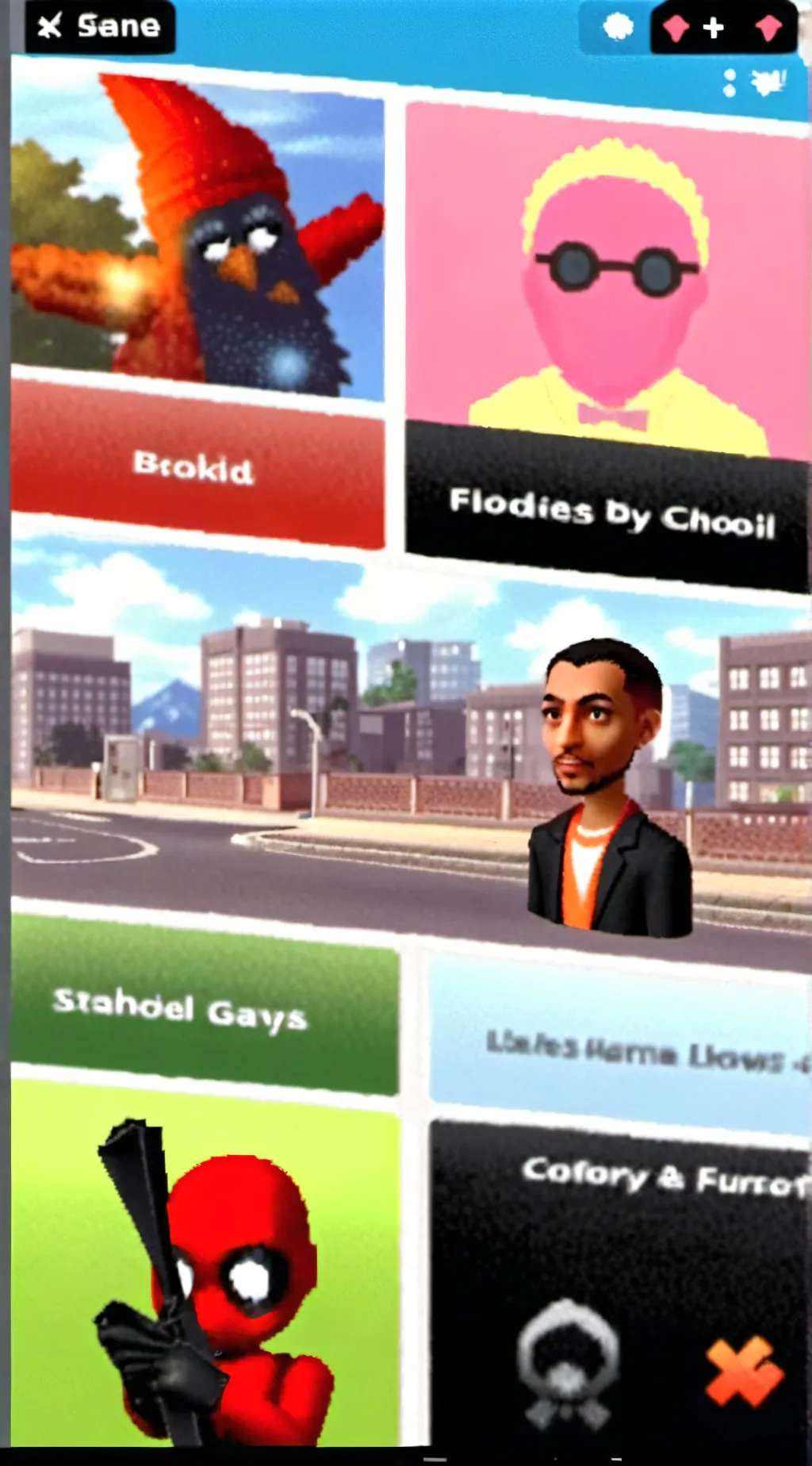 ai character: New kid background