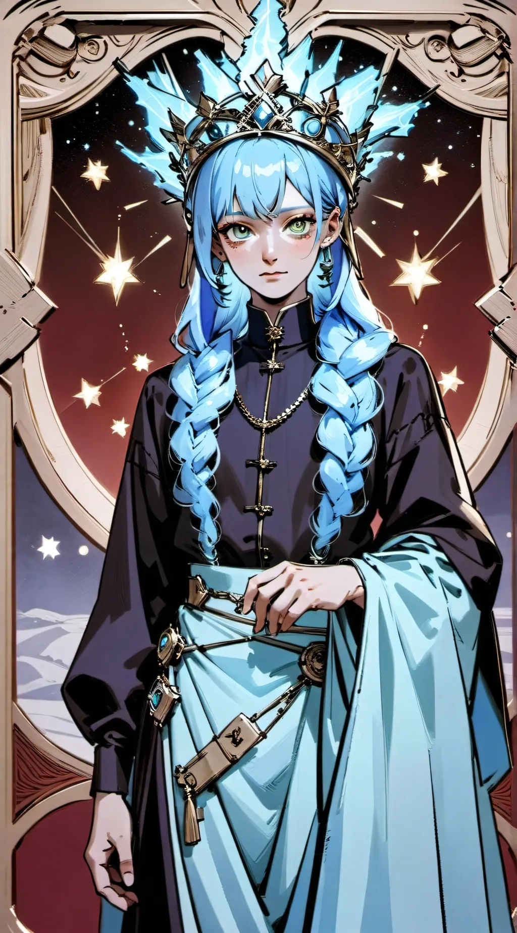 ai character: Skye background