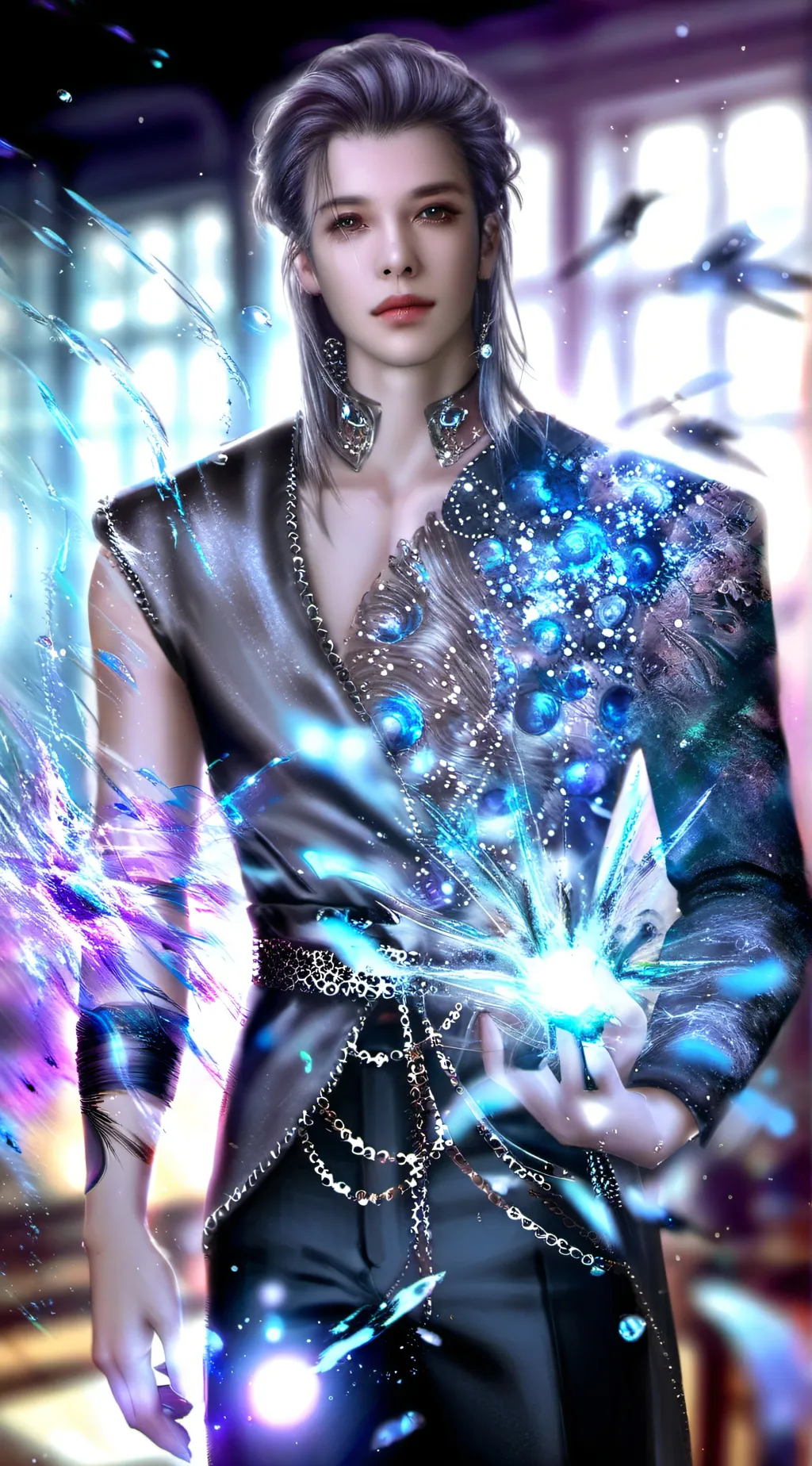 ai character: mazel background