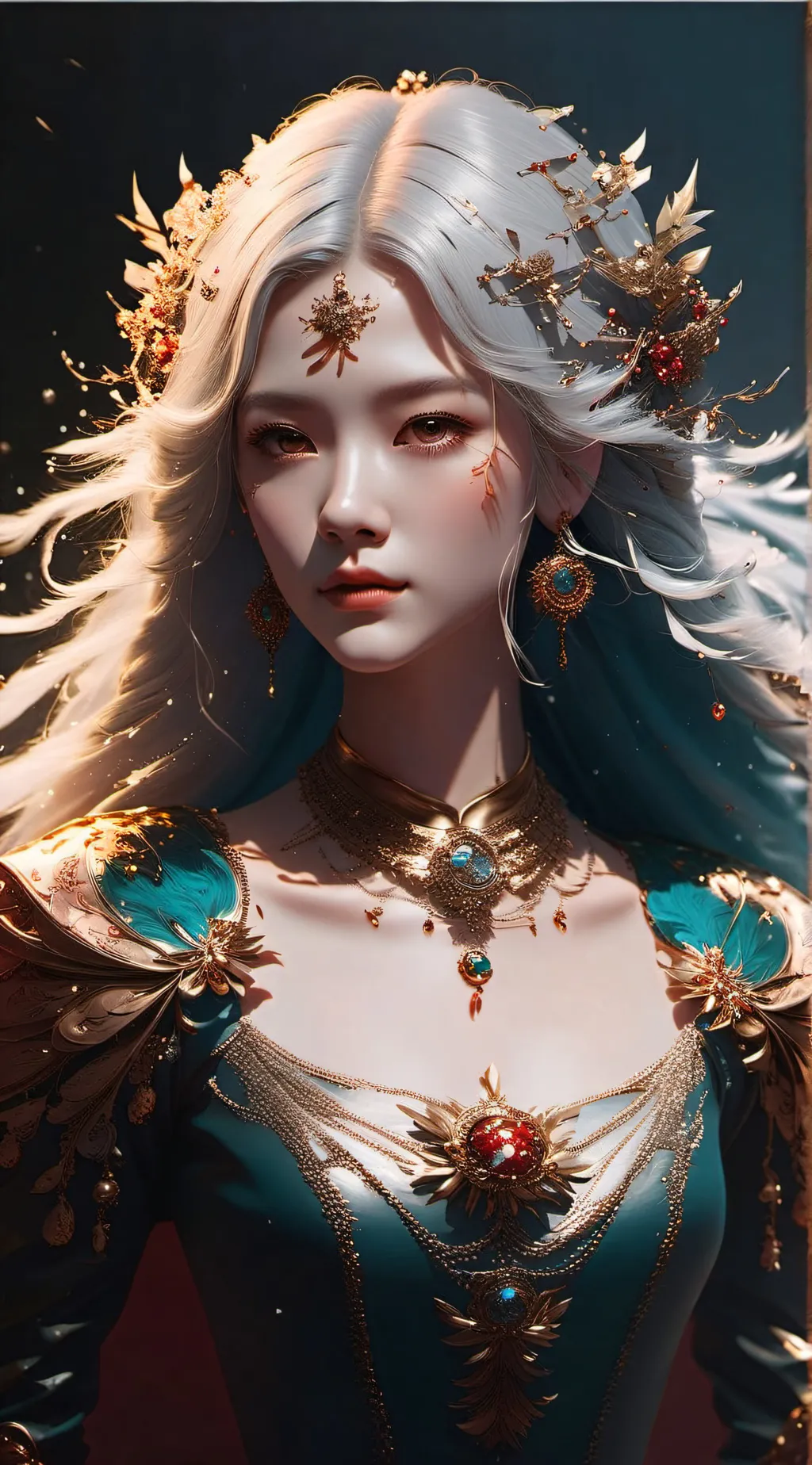 ai character: Cristina  background