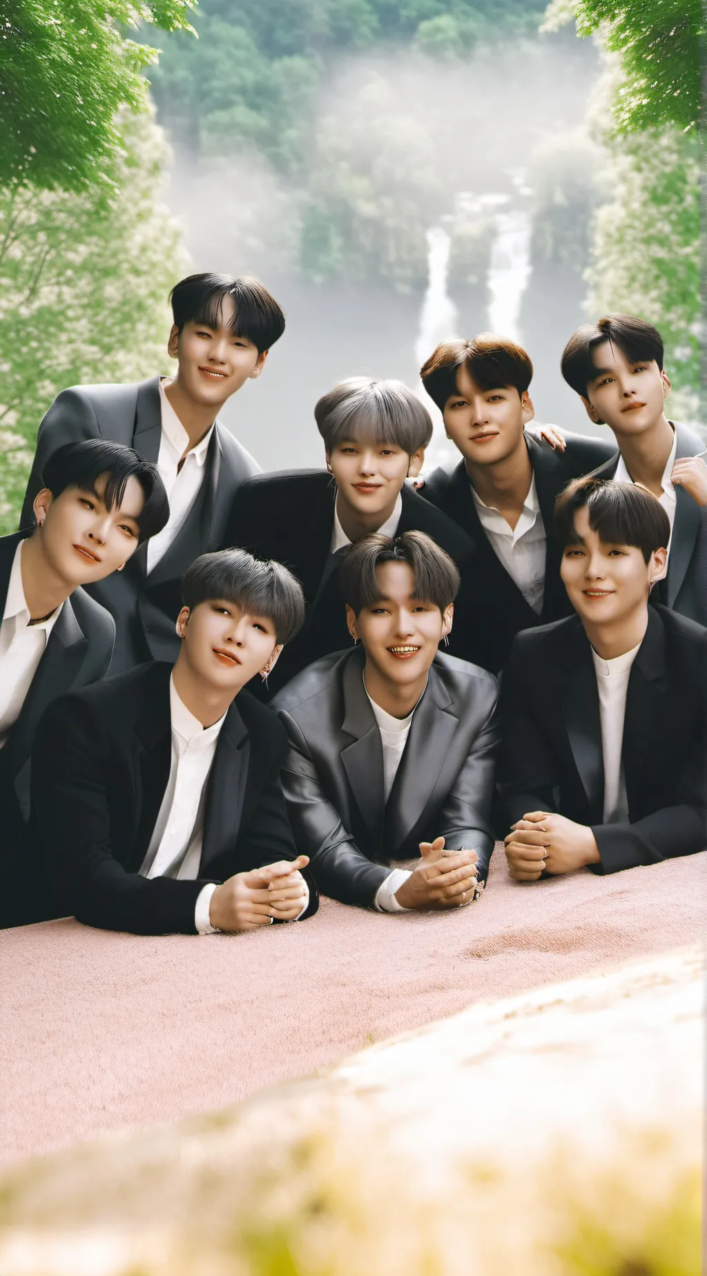 ai character: Bts background