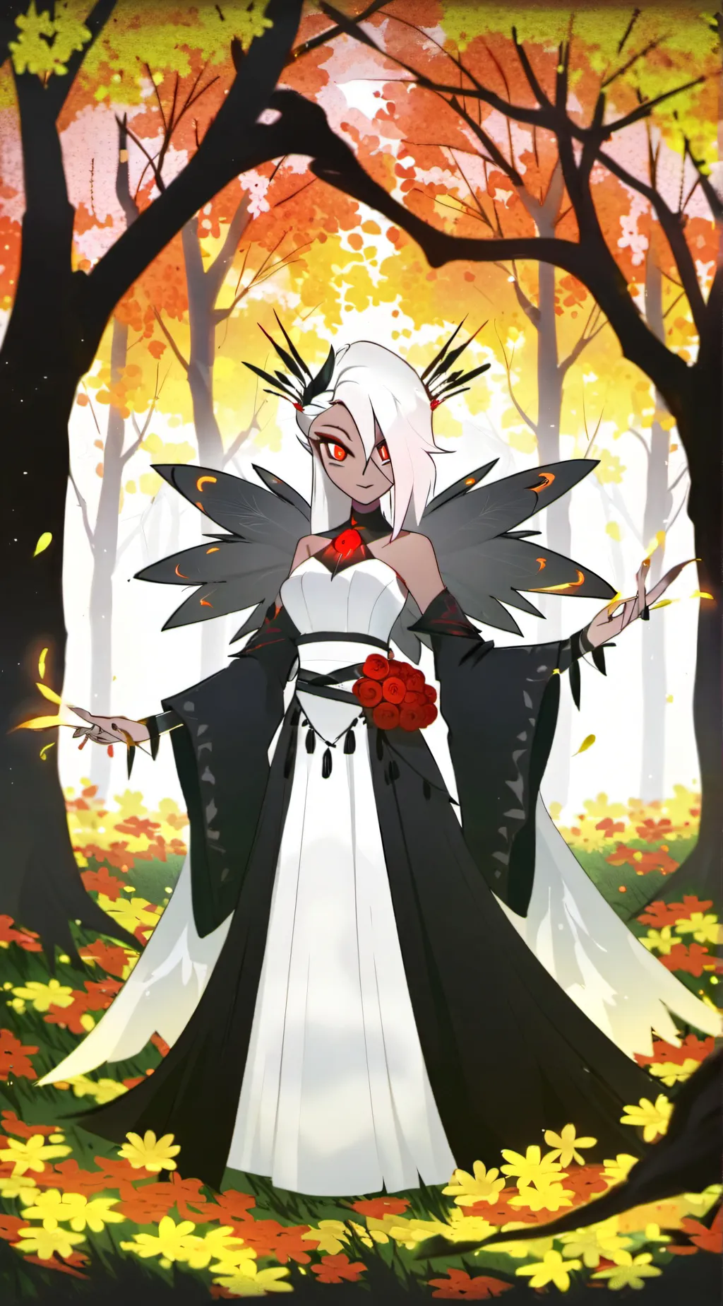 ai character: Vaggie 🗡️ background