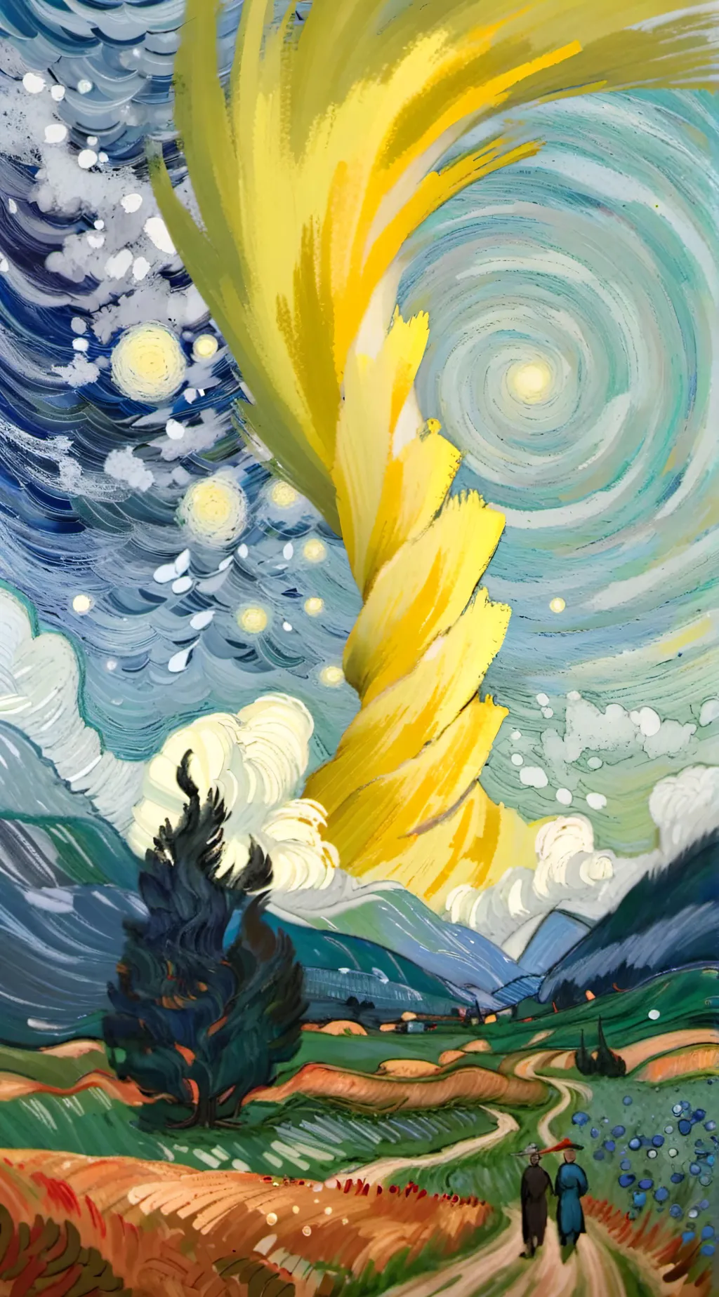 ai character: GigaNado background