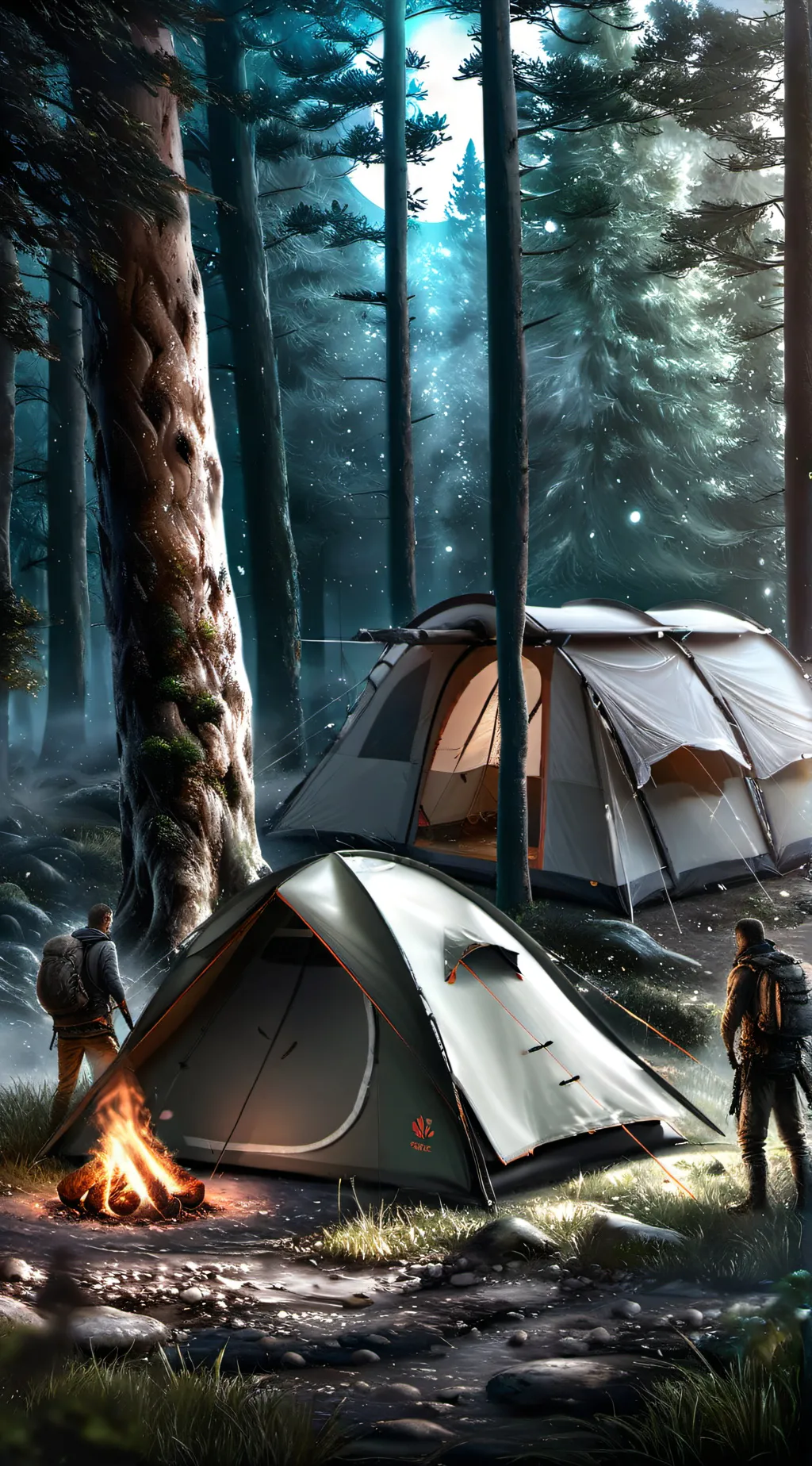 ai character: Hiking Trip TWIST! background