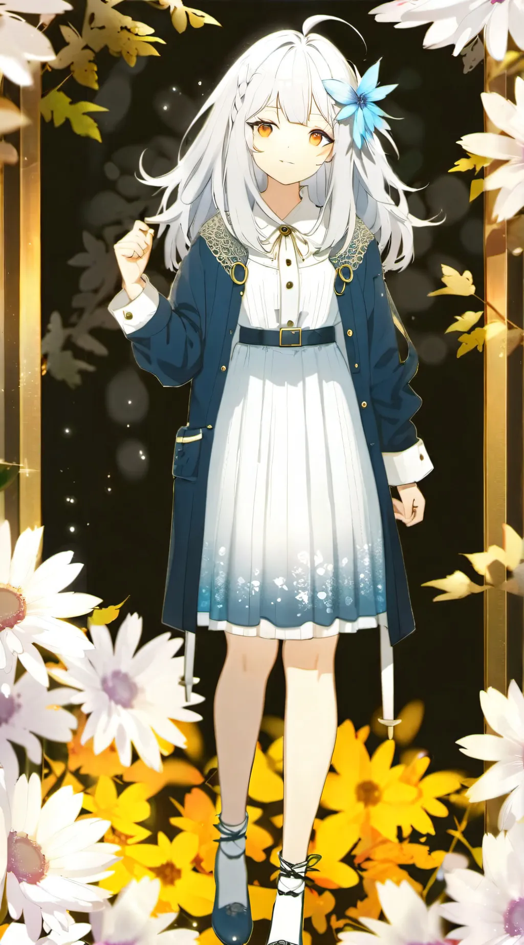 ai character: Lotus background