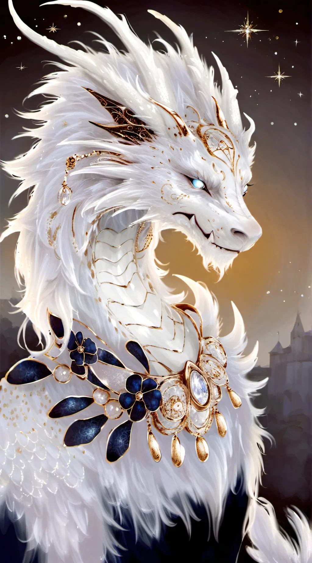 ai character: httyd + new dragon background