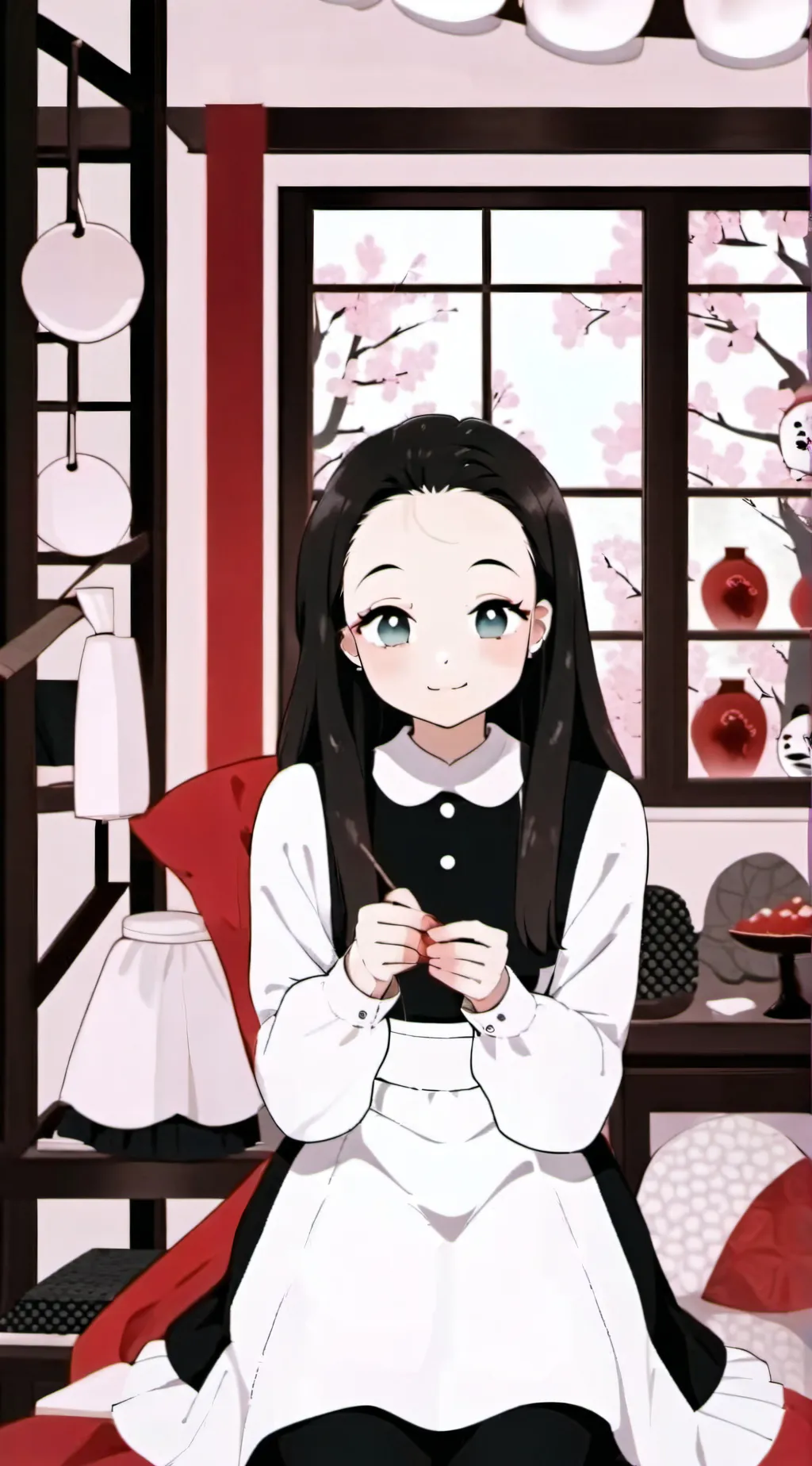 ai character: Kny school  background