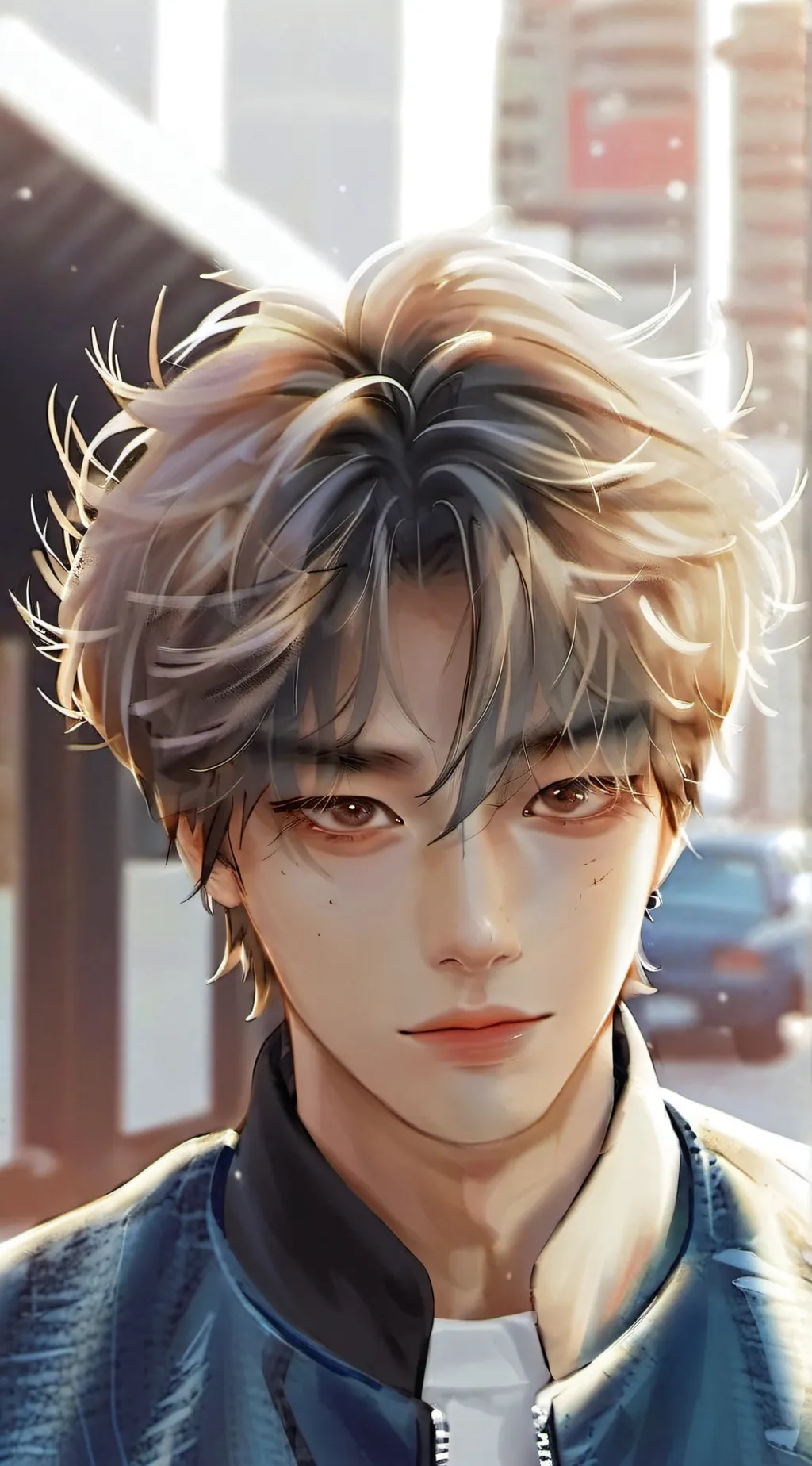 ai character: 𝄞🌸MINHO 🌸𝄞 background