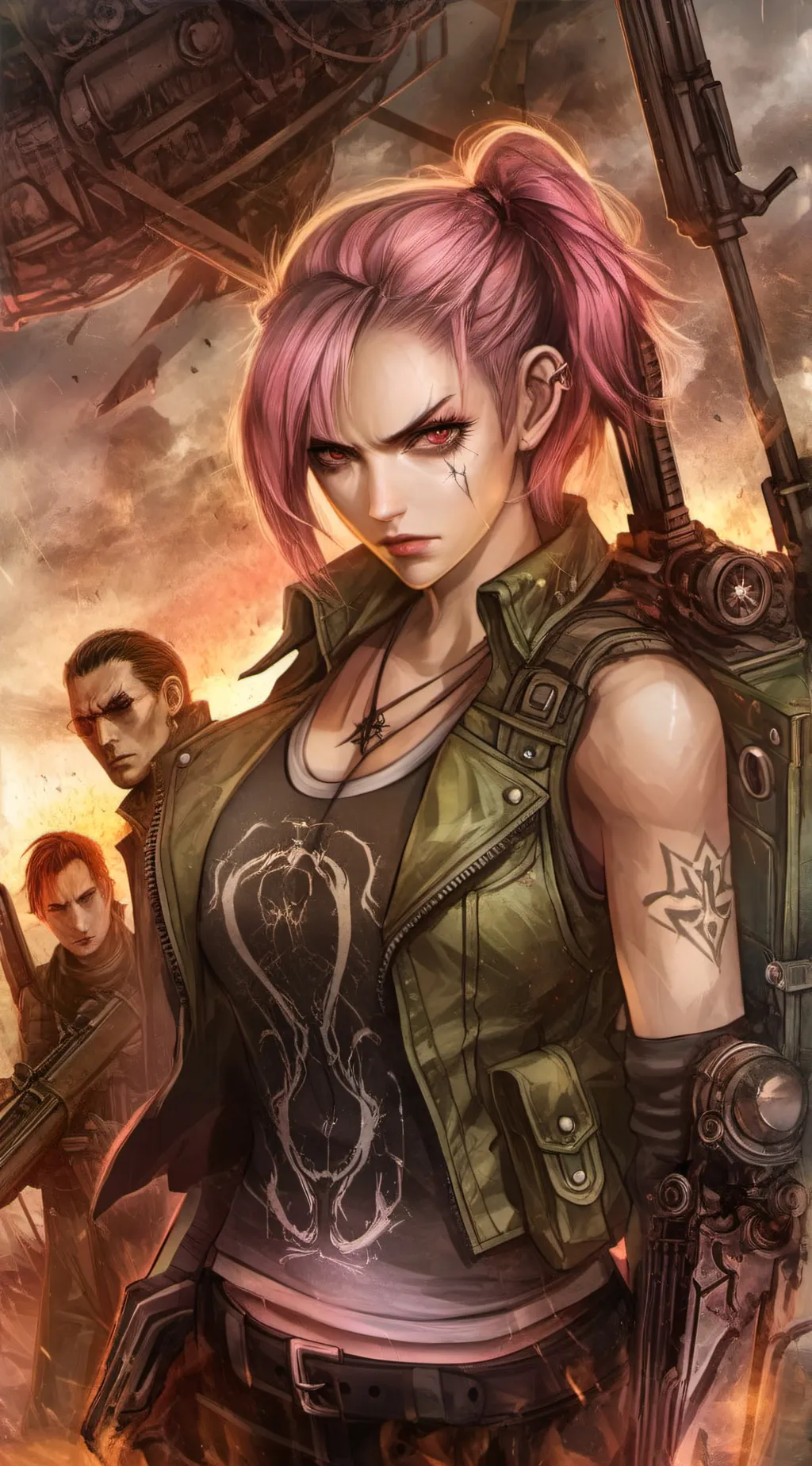 ai character: Riley background