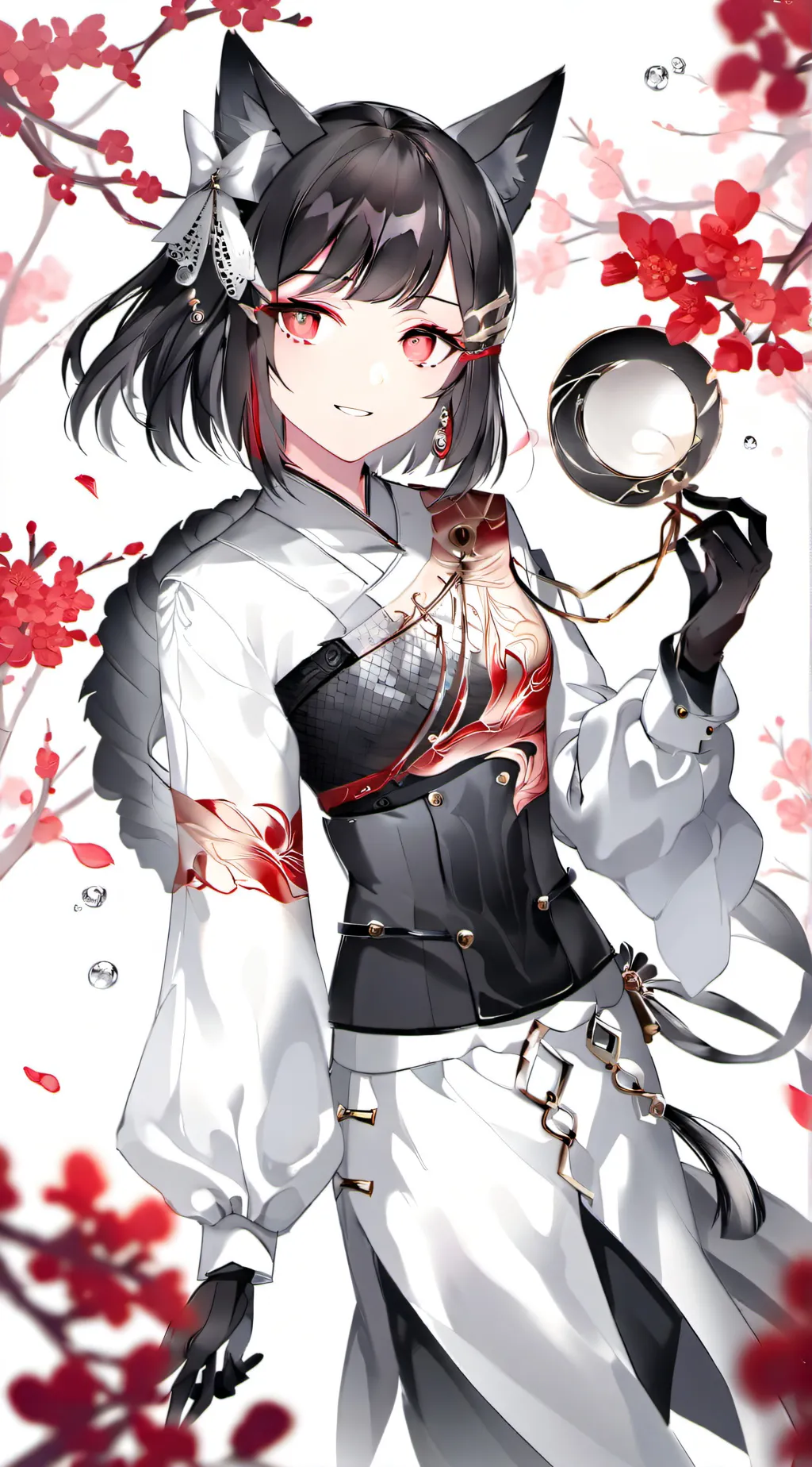 ai character: goku black background