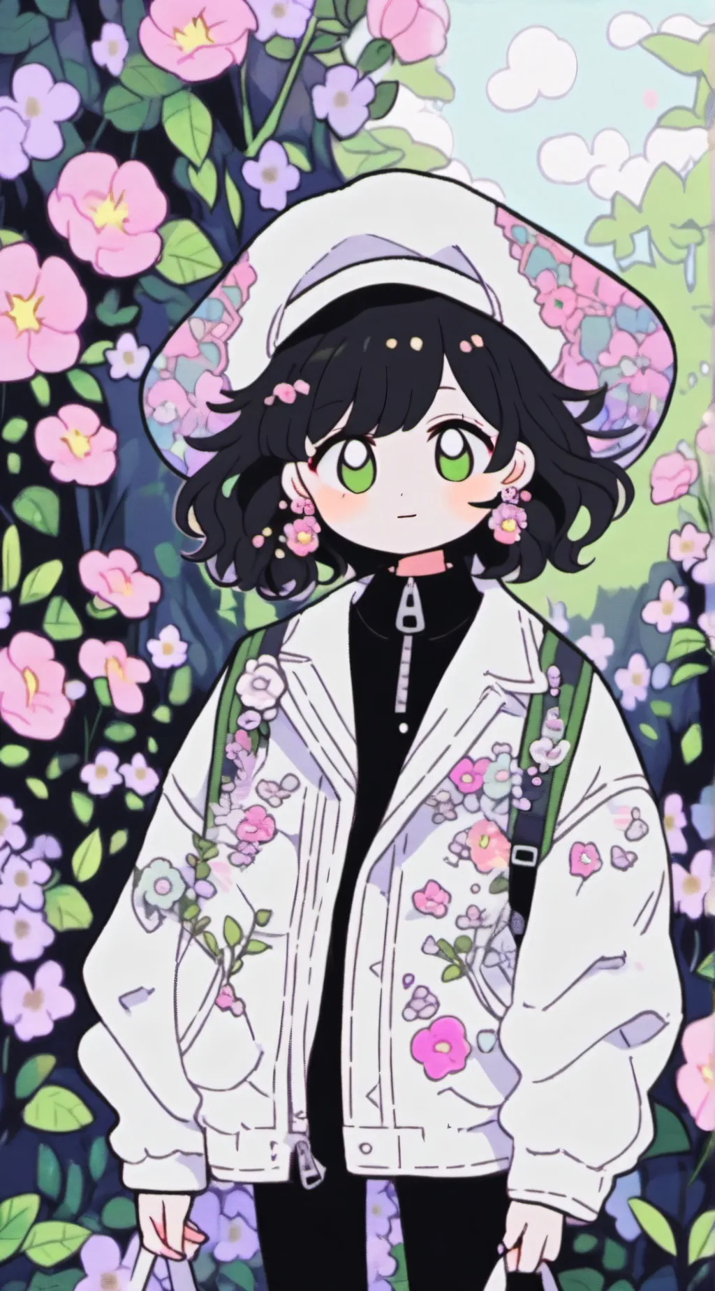 ai character: Abbey  background