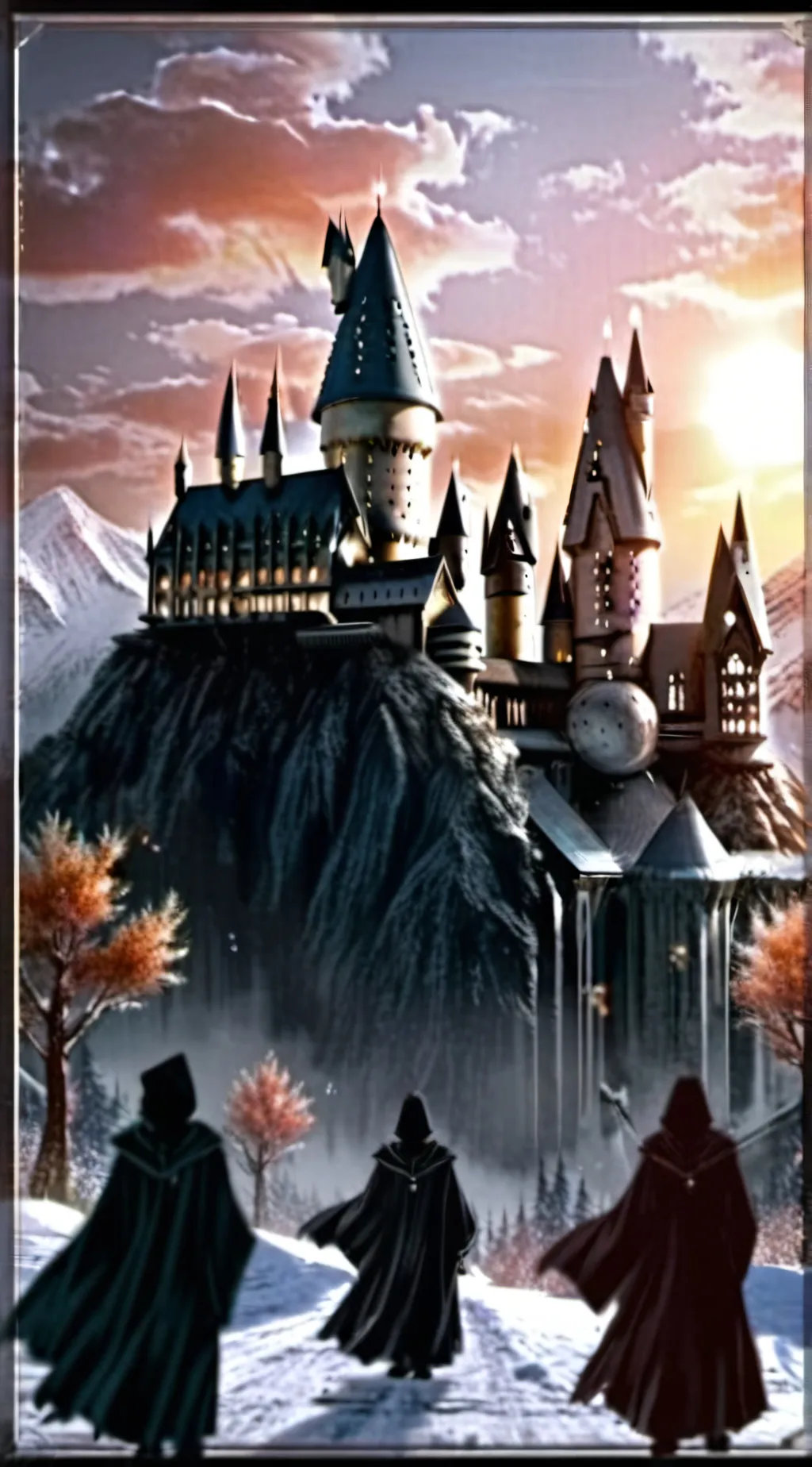 ai character: Hogwarts  background