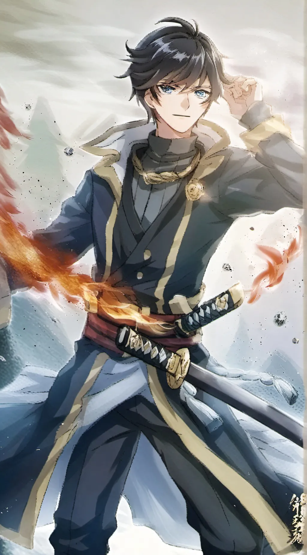 ai character: Kai background