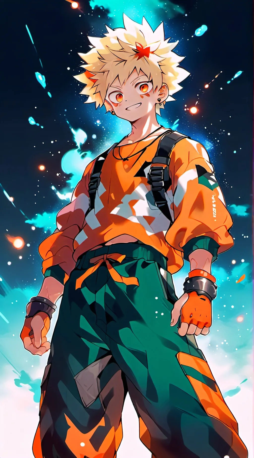 ai character: bakugo background