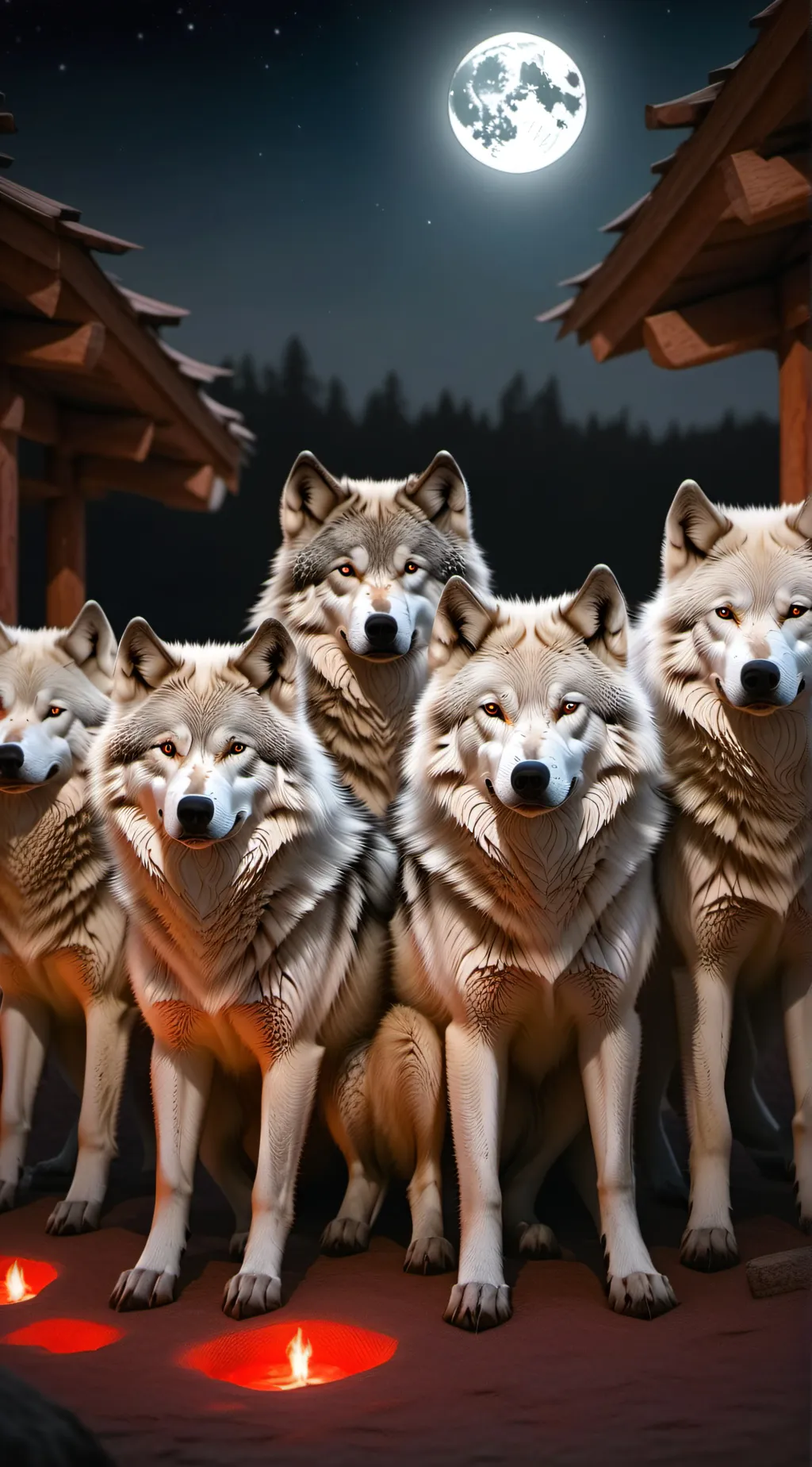 ai character: 《Whitestones》 background