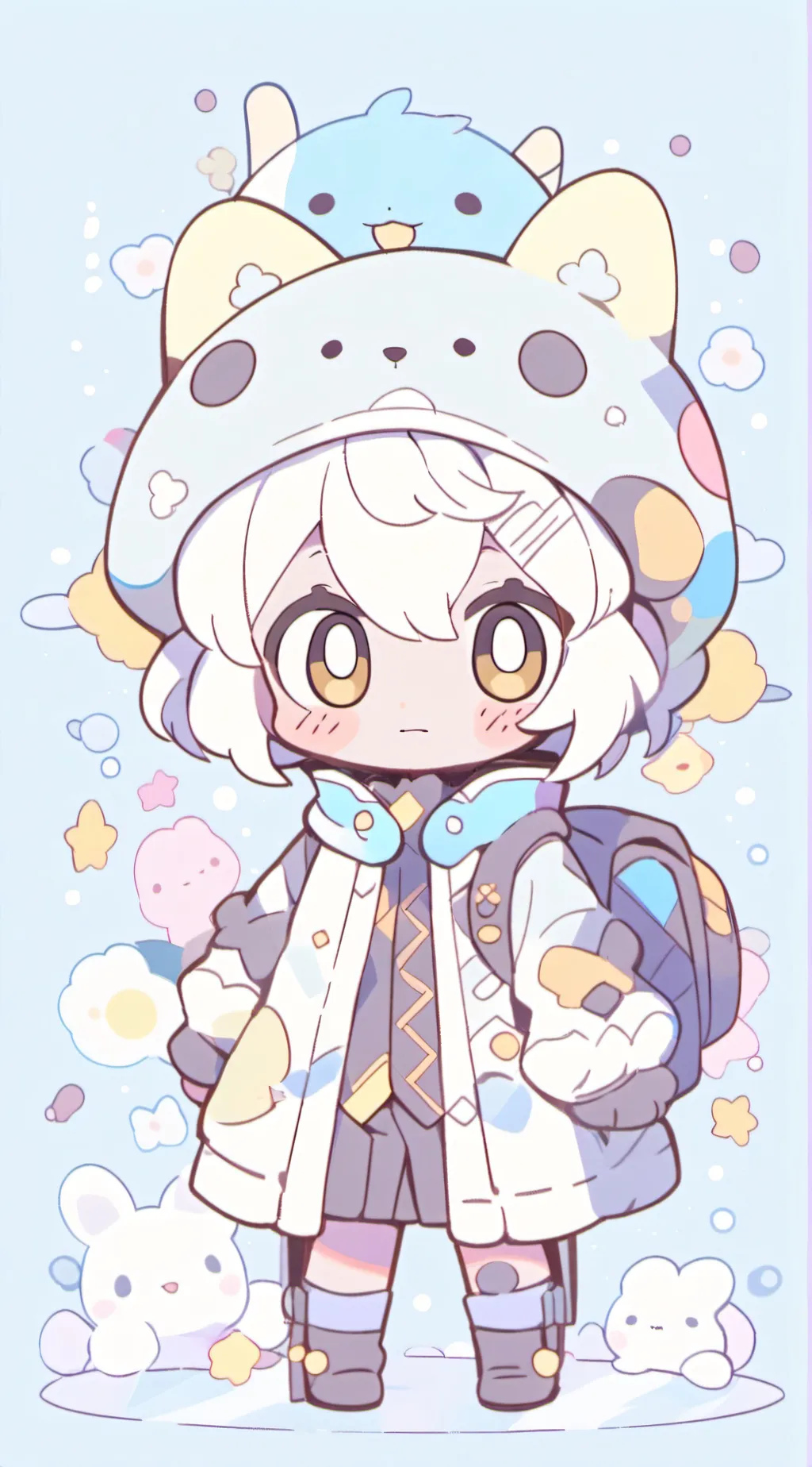 ai character: Dandys World!! background