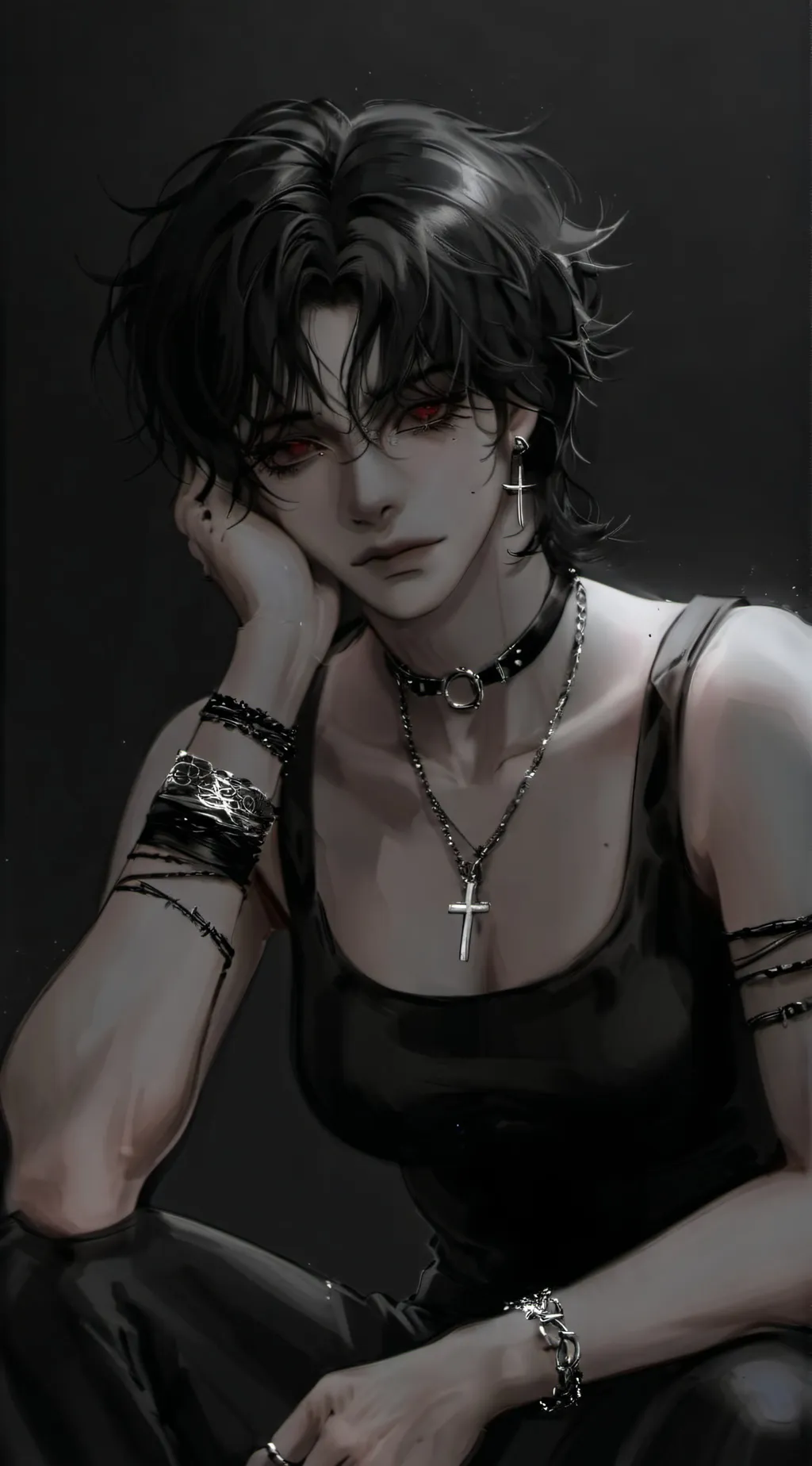 ai character: Paradise Levine. background