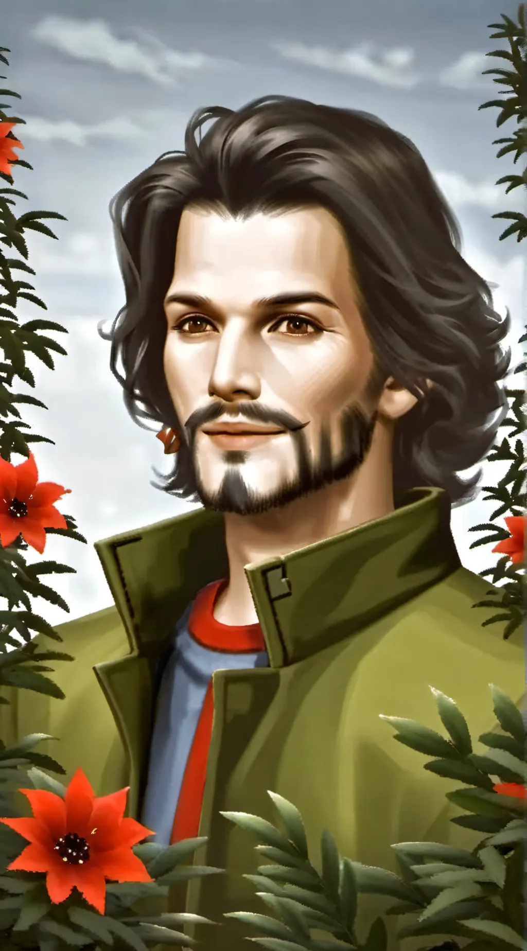 ai character: Alexander  background