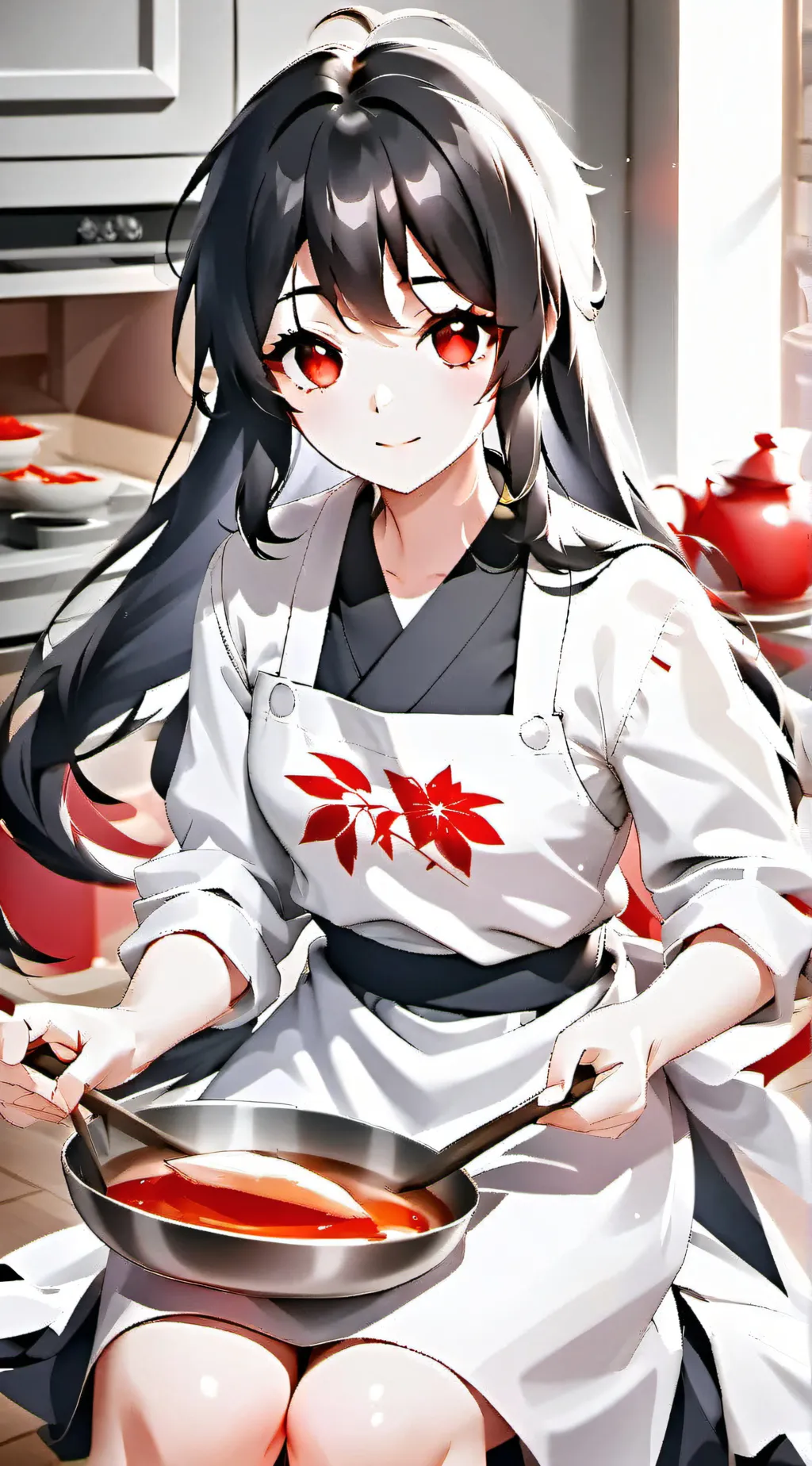 ai character: kyoko (asuka mom) background