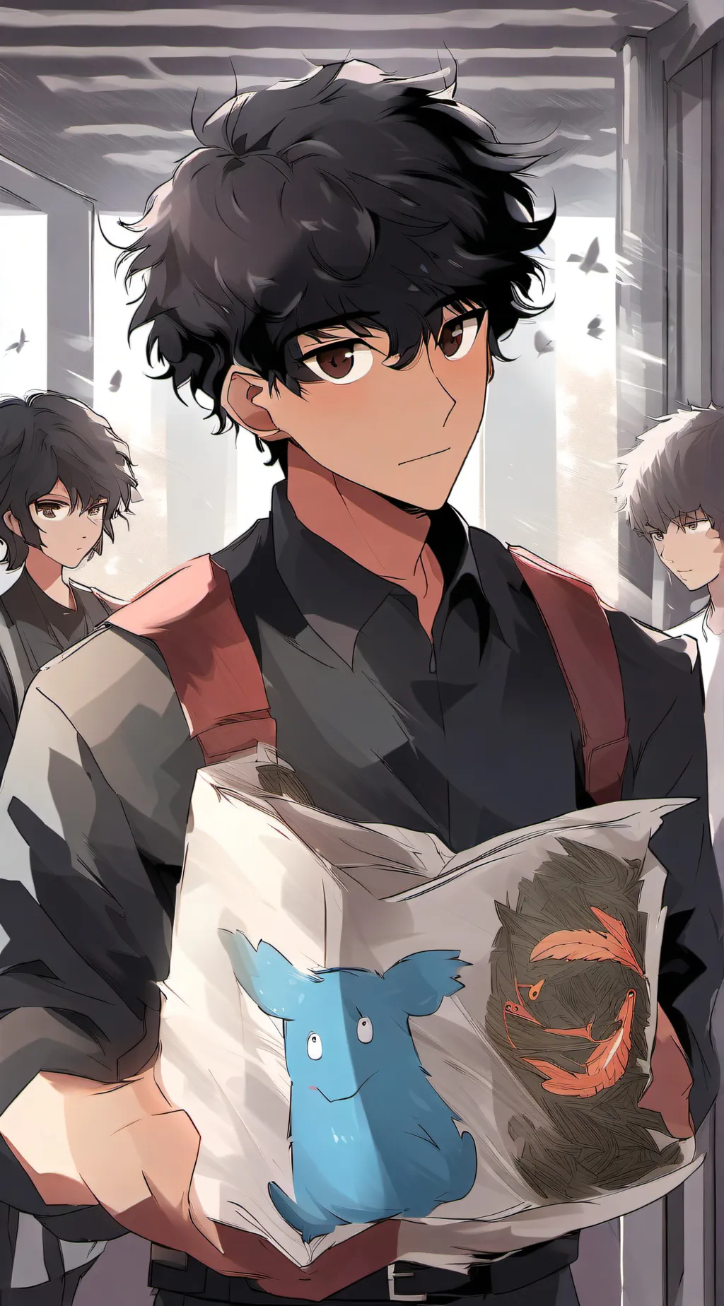 ai character: David  background