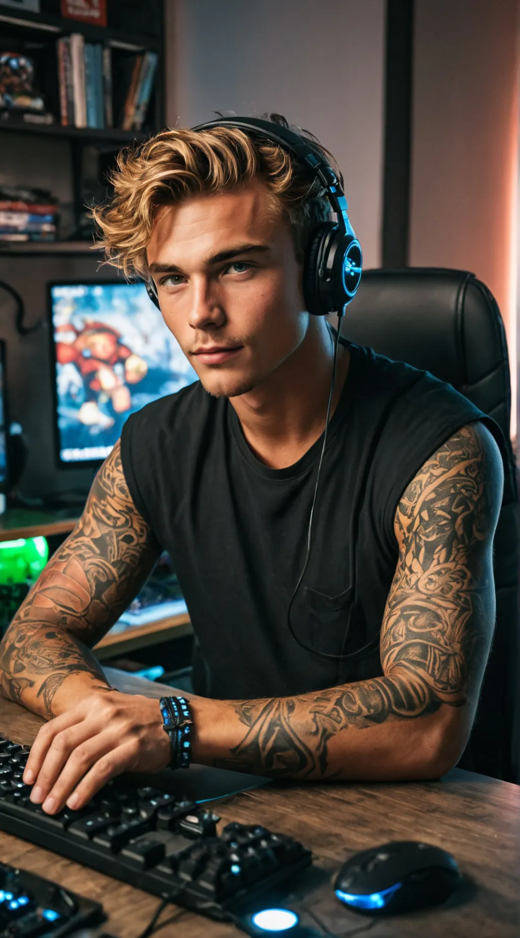 ai character: Ben background