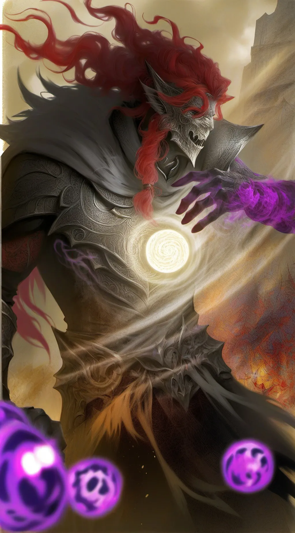 ai character: dark lord but  background