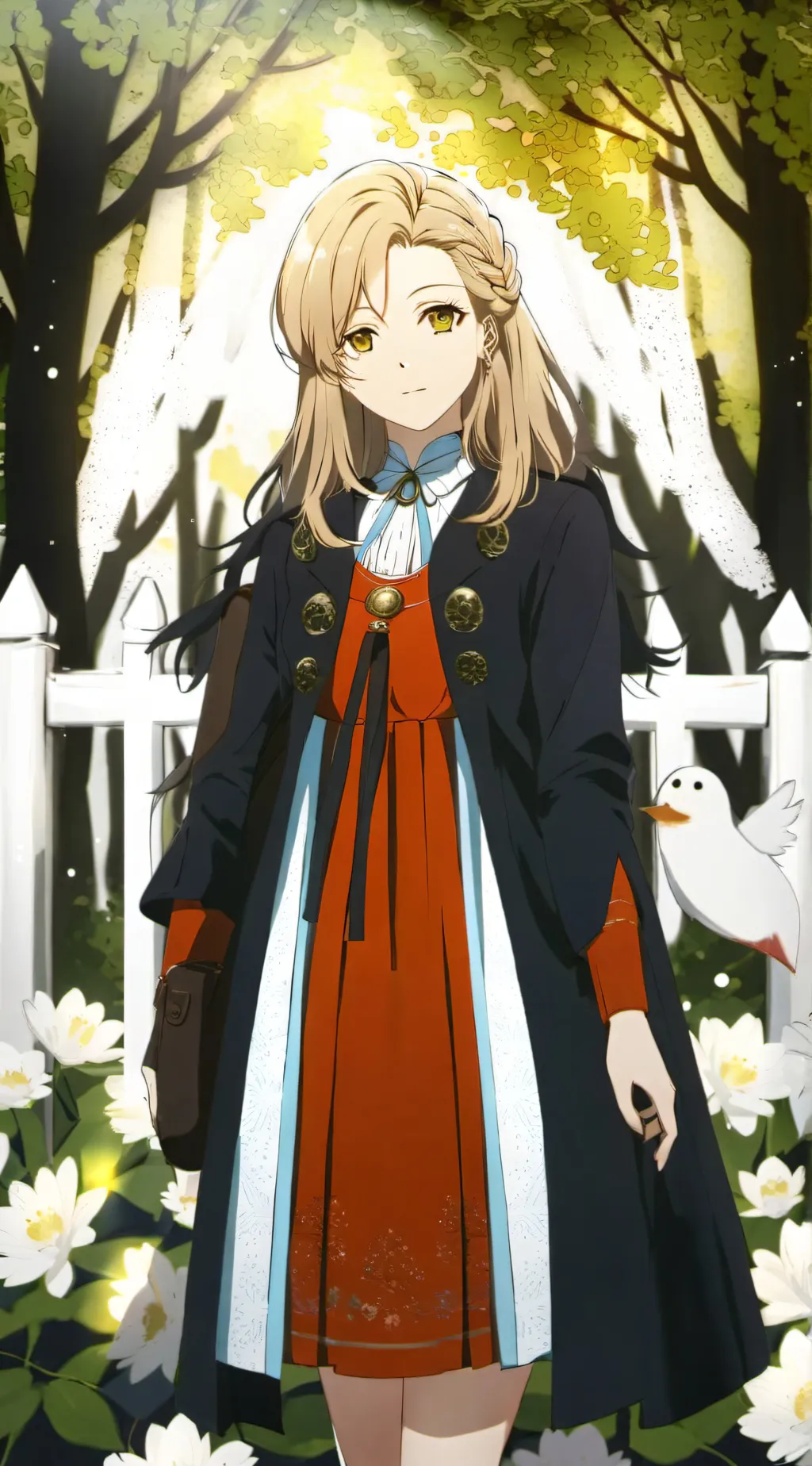 ai character: DRESS TO IMPRESS  background