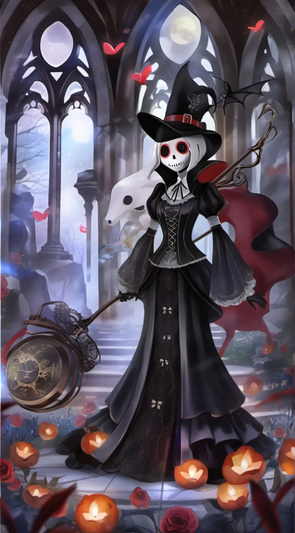 ai character: dolls background