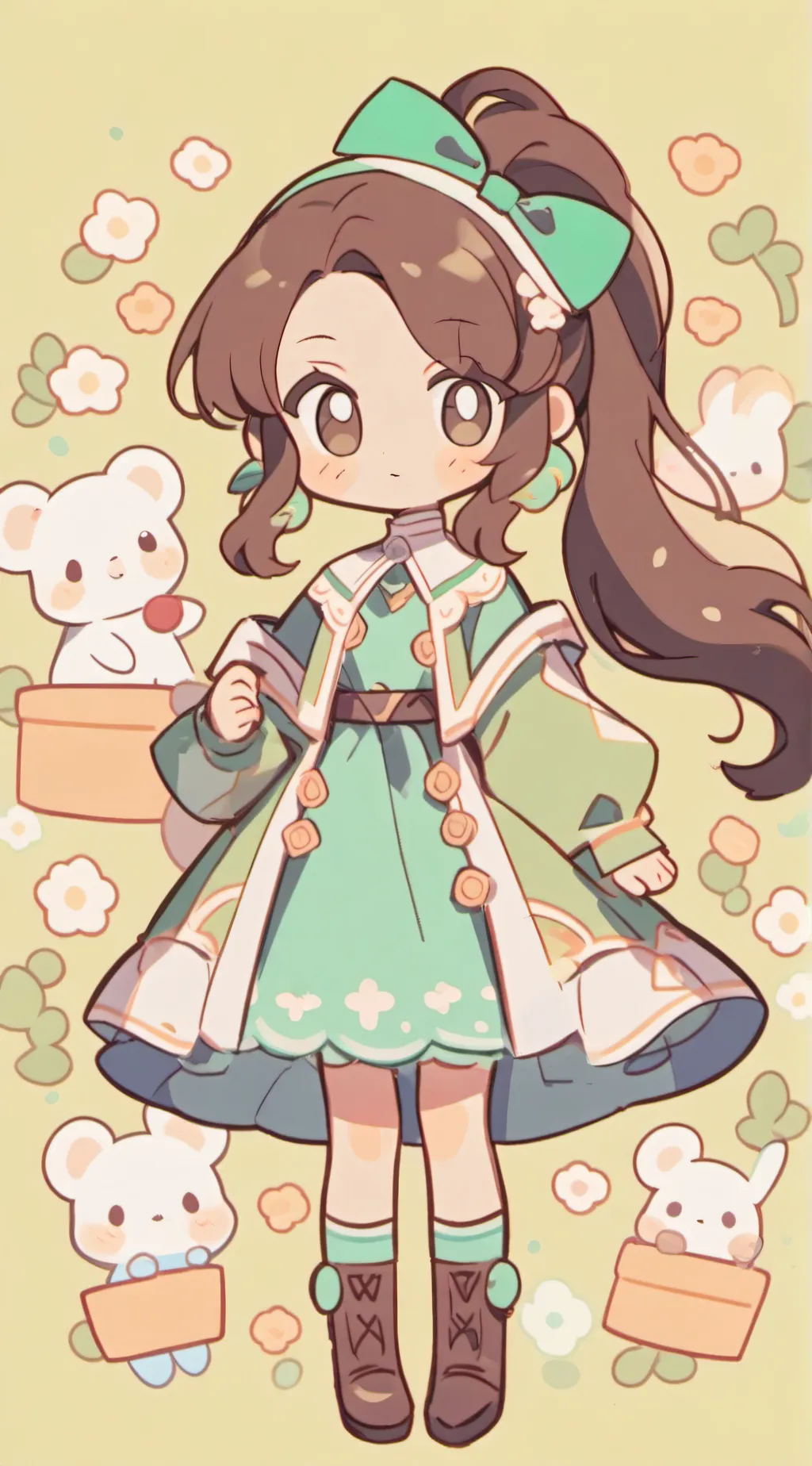 ai character: kali  background